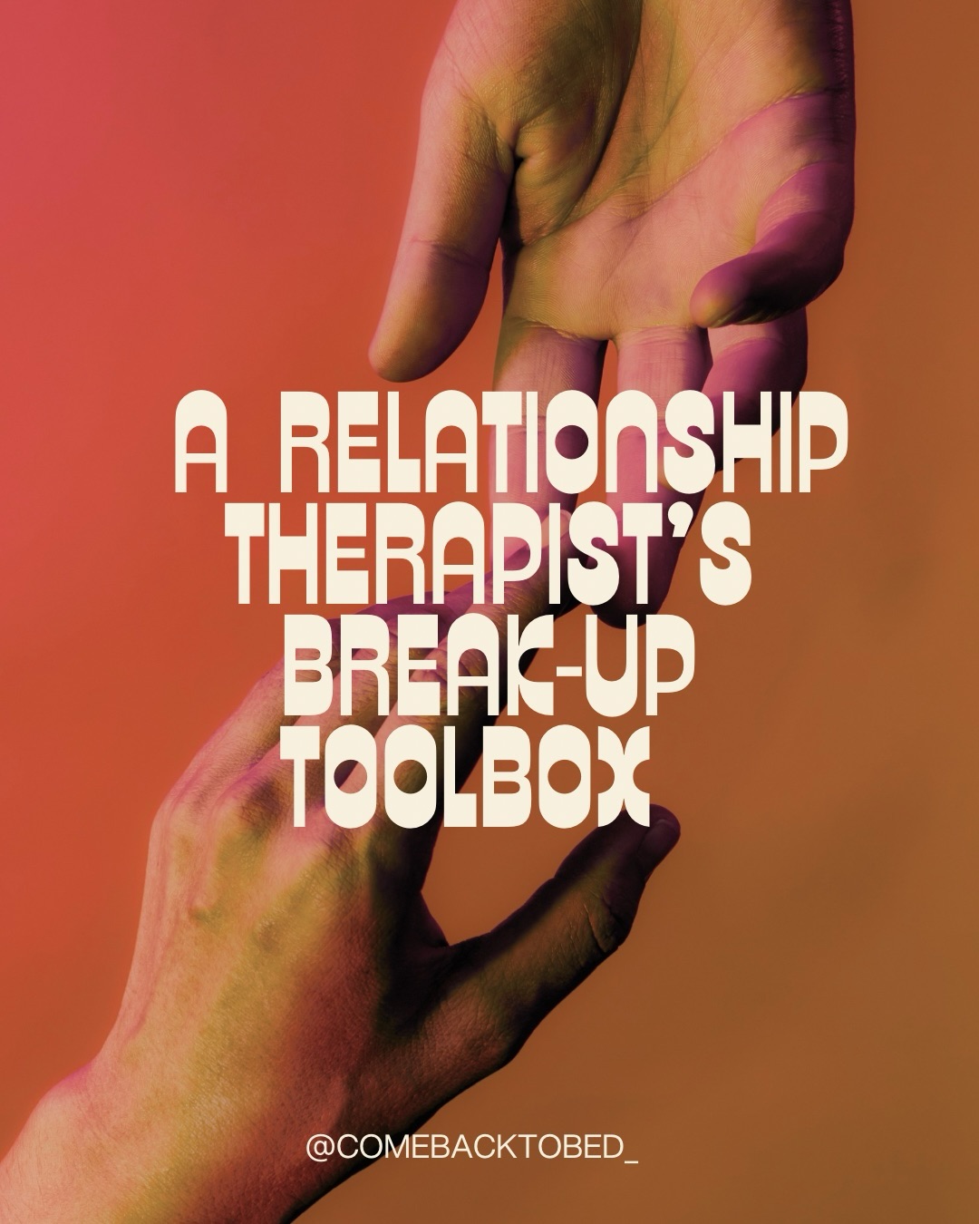 The most common day for break-ups (Dec 11) is upon us and I couldn’t leave you hanging. As both a human and as a relationship therapist, I do love the energy of a break-up because there’s something simply so human about relationship endings that they’re all so unique and complex, and in that way they’re all the same.
There is no one singular way to move through heartbreak and yet we all make it through somehow, whether it’s months or years down the track. There’s also something that is so “inner teenager” about it all. Everything feels so intense and huge and that no one else gets it (but we do).
So I wanted to drop some classic do’s and don’ts for break-ups if Dec 11 has pulled the rug from under your feet. Go easy x