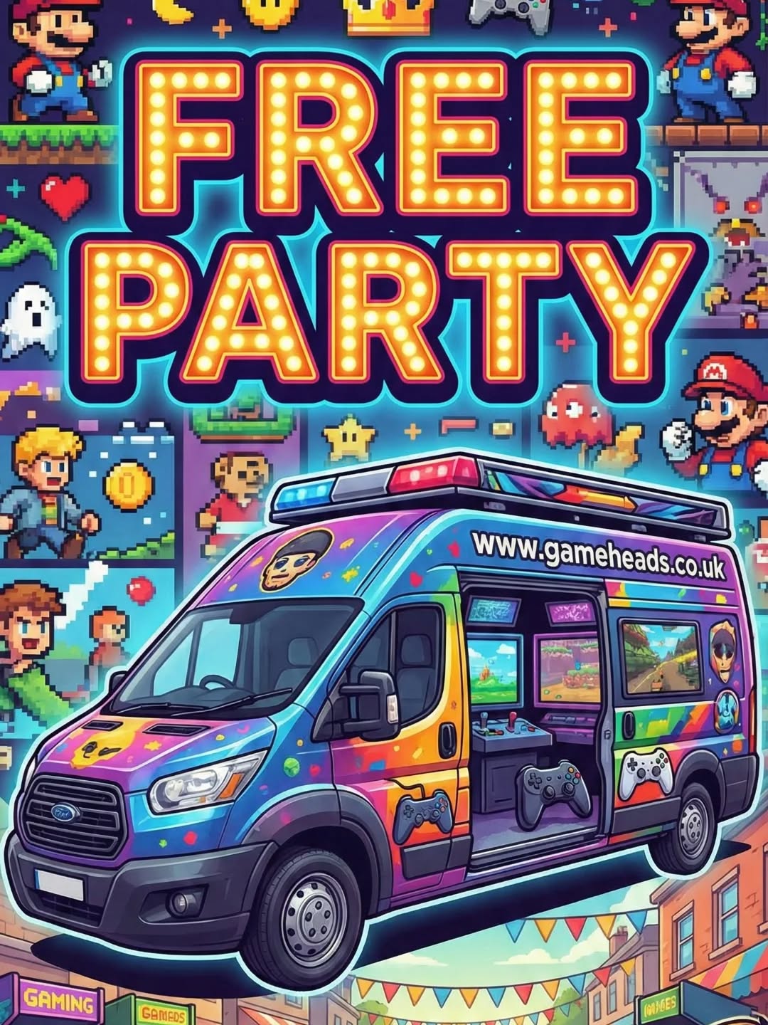 🌟 WE WANT TO GIVE BACK TO OUR COMMUNITY! 🌟
At Game Heads, we know how important it is to support local people. That’s why we are looking for a special local group, charity, or youth organization that helps children in our area to gift a FREE Gaming Van Party for them to enjoy! 🎮
We want to bring the ultimate gaming experience to a group of kids who truly deserve a treat.
How to Nominate:
Like this post then go over to our Facebook page and Tag the local charity or group or people who are involved in the comments below.(more tags the better!) Please make sure you are tagging on the original post for it to be seen by us!
Tell us briefly why they deserve a Game Heads party.
Share this post to spread the word!
We will review the nominations and announce the winner here by the end of December.
Let’s help us bring some joy to the local heroes helping our kids!
👉 www.gameheads.co.uk
Our terms and conditions will apply , please note we are age 7 and over . Location will need to be within 10 miles of Camberley town centre.
#Gameheads #CommunitySupport #LocalCharity #GamingVan #Giveaway #LocalKids