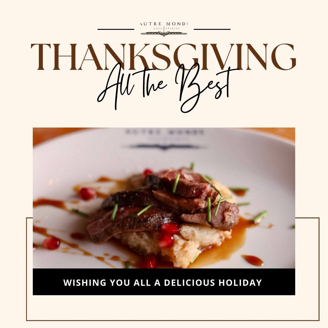 Wishing you all a happy, delicious & peaceful holiday - we are closed so that our staff can be with their loved ones - we will be back tomorrow to serve@you!