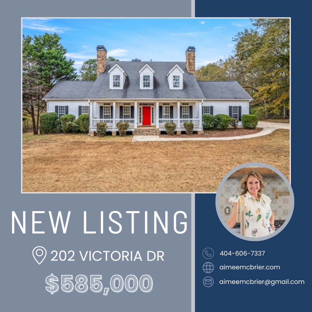 โญ๏ธ JUST LISTED โญ๏ธ
๐ 202 VICTORIA DR
๐ 5
๐ 4
๐ 4,079 SQ FT
๐ฐ $585,000
Your drive will be one you enjoy when coming home to this beautiful cape cod! Travel down the long driveway and enjoy the beauty of the established trees in the large, front yard. Lots of family football to be played in this yard! Upon entering the front door and to your right, is the perfect place for Holiday meals and to your left is a fantastic home office with French doors and a ton of natural light. The eat-in kitchen overlooks the family room where you'll cozy up near the fireplace after a long day. Off the living room is your spacious master retreat with its very own fireplace to enjoy a relaxing ambiance after a long day. But before that, you should enjoy a soak in the tub! The ensuite is spacious and offers a lot of storage. There is plenty of room for guests with three bedrooms upstairs. The full bath upstairs offers a double vanity as well! Bring game night or movie night down to the basement with easy access to the backyard to take a dip in the pool on hot summer nights. This is a wonderful home with a fabulous layout! Don't miss the opportunity to see this one!
AIMEE MCBRIER
๐ 404-606-7337
๐ง aimeemcbrier@gmail.com
๐ฉ๐ผโ๐ป aimeemcbrier.com
#morelandrealestate #newnanrealestate #georgiarealestate #georgiamls #gamls #aimeemcbrier #aimeemcbrierrealty #pathfinderrealty #stapletonmedia #ncbor #cowetacountyga #cowetarealestate @pathfinderrealtyga