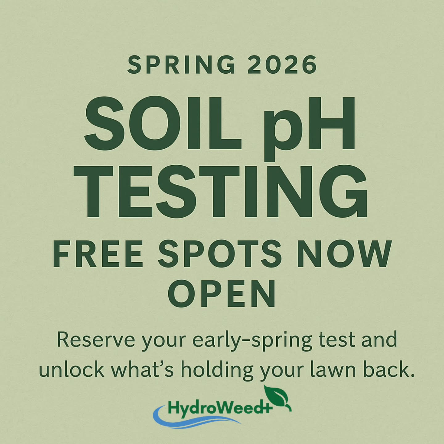Every year when spring hits, I see the same thing — lawns that are already struggling before the season has even started. And most of the time, the real cause isn’t obvious at all.
It’s the soil.
If your lawn had issues this year, there’s a good chance the soil pH was off… or that sodium from winter road salt has been building up for years. Both of these quietly affect how your lawn grows long before you ever notice a weed or a bare patch.
Right now, the ground is frozen in a lot of spots, so there’s nothing we can test until thaw.
But this is the perfect time to get on the list for a free soil pH test in early spring.
In March/April, I’ll be offering free pH testing along with a simple, easy-to-follow guide that helps you identify signs of sodium damage on your own property.
If you want your lawn to come out stronger next season — not fighting the same problems all over again — send me a message and I’ll save you a spot for spring.
#HydroWeedPlus #BreatheEasy #EcoFriendly #GreenFuture #ChemicalFree #MonctonProperties #Riverview #DieppeNB