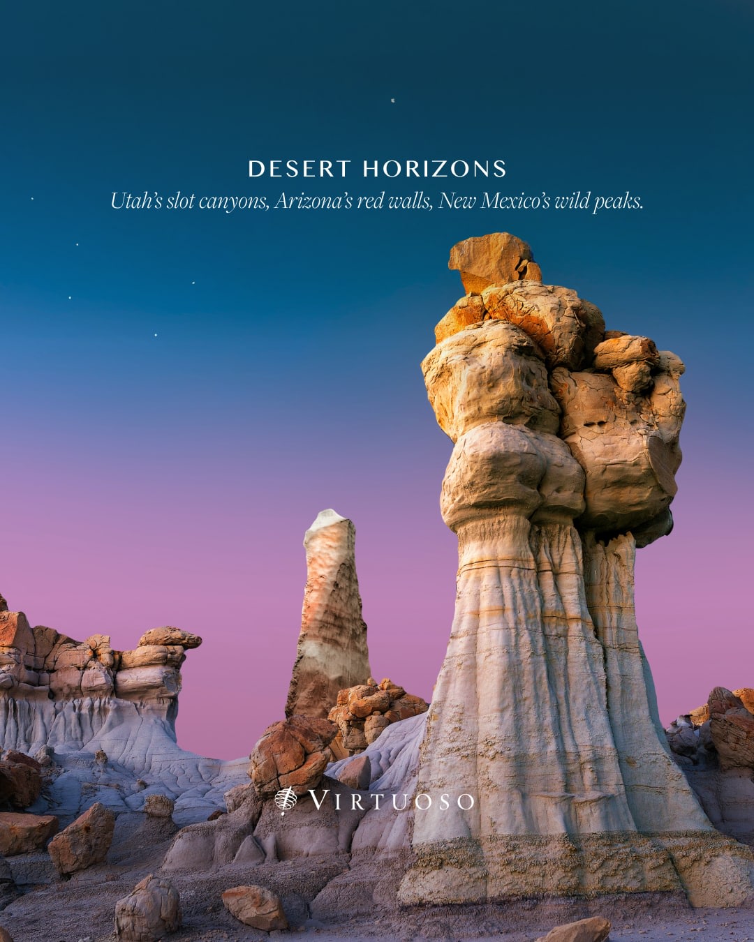 Scale sandstone cliffs, cross suspension bridges, and discover the Southwest’s wild beauty on via ferrata adventures that blend adrenaline with luxury. From Arizona’s hot springs to Utah’s canyons, each climb rewards with both views and indulgence. 🏜️🏔️
Start planning the journey of a lifetime. Get in touch:
(647) 576-7110
info@wayyzatravel.com
#VirtuosoTravel
#bookwithwayyza #thewayyzaway