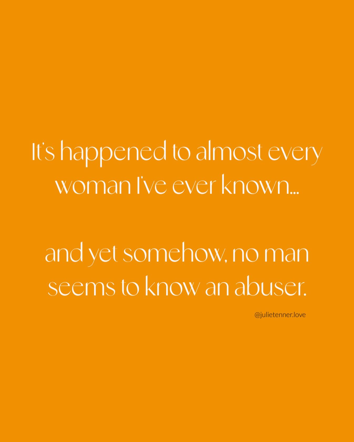 It’s happened to almost every woman I’ve ever known…and yet somehow, no man seems to know an abuser.
That contradiction is exactly why why this orange campaign matters.
Because violence against women isn’t just the headline moments.
It’s the everyday erosion - the emotional intimidation, the minimising, the gaslighting, the financial control, the sexual violence that gets dismissed or normalised, the fear that settles into a woman’s body long before anyone else notices.
I work with so many women who are piecing themselves back together after relationships that looked “normal” from the outside…
but felt like walking on eggshells on the inside.
Women who lost their softness because survival required armour.
Women who learned to read the room like weather.
Women whose nervous systems never got to rest.
And still - ask men if they know someone who has abused a woman they love or know, and the answer is almost always: no.
That silence isn’t neutral.
It’s cultural.
It’s generational.
And it protects the very thing this campaign is trying to end.
🧡 Orange asks us not to look away.
🧡 To believe women.
🧡 To name the harm, even when it’s subtle, hidden, or minimised.
🧡 To raise communities where respect and safety are the baseline, not the exception.
This is why awareness matters.
Because until we close the gap between what women live and what the world claims not to see… nothing changes.
The global Orange the World campaign - 16 Days of Activism Against Gender-Based Violence matters - running from 25 November to 10 December.
#16DaysOfActivism #OrangeTheWorld #EndViolenceAgainstWomen #SafetyIsLove #believewomen