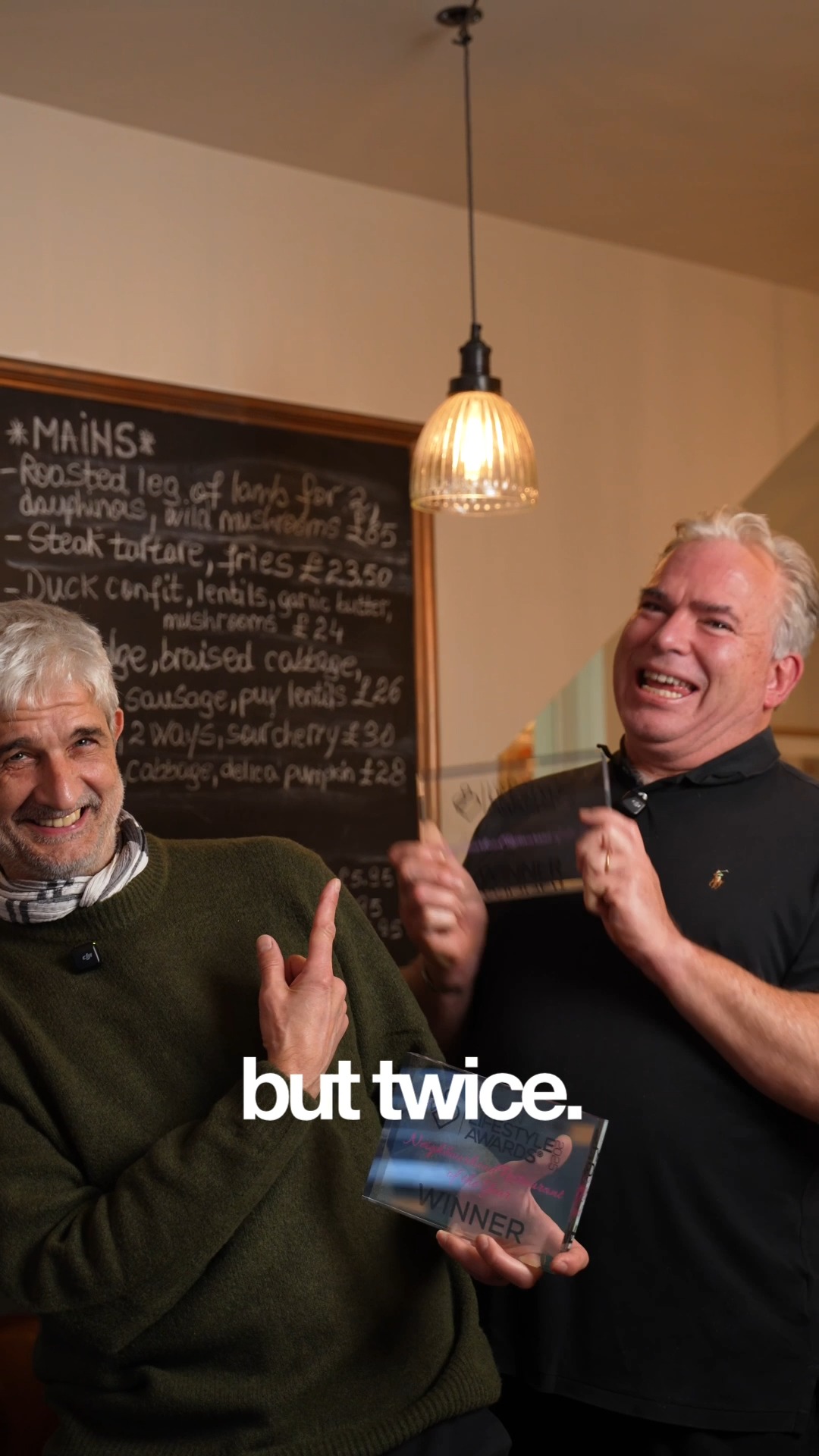 Thank you for voting us Neighbourhood Restaurant of the Year two years in a row. ❤️
Your support means the world to us.
From our kitchen to you, merci 🇫🇷✨ @lifestyle_awards
.
.
#neighbourhoodrestaurant #foodie #londonfoodie #londonlifestyleawards