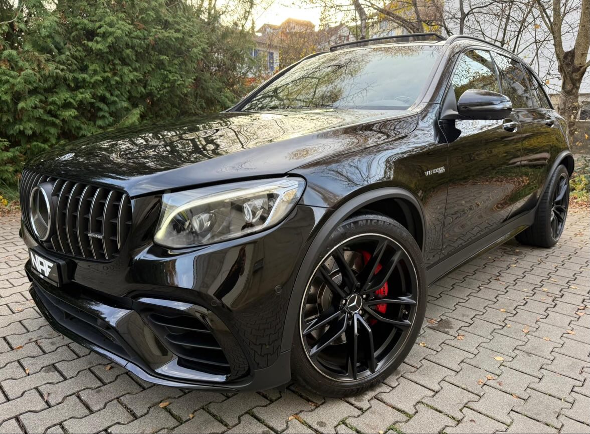 MERCEDES-BENZ GLC 63 S AMG 4Matic+ 9G-Tronic - 12.2018 - 133’150 Km - 510 PS - MFK 11.11.2025 - Ab Service Oktober 2025 bei 132‘767 Km. - Mercedes Servicegepflegt - CH-Fahrzeug | nafautomobile.ch | Tel. 061 981 17 04.