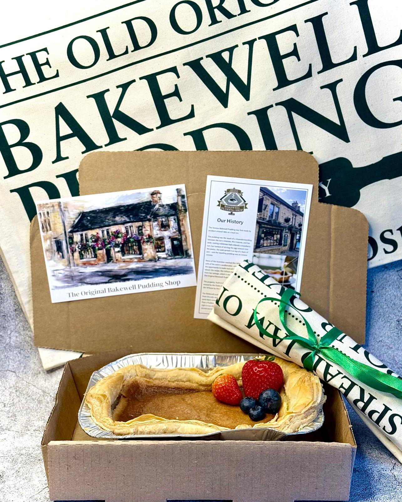 Send a Taste of Bakewell Tradition This Christmas With Our Post a Pudding Service! ✨🎄
Surprise someone special with a little Derbyshire magic delivered straight through their letterbox. Our award winning Original Bakewell Puddings are lovingly packed in letterbox-friendly boxes, complete with a festive postcard of storage, heating and serving tips.
Even sweeter… all online prices include UK delivery. 💌
🎁 Christmas hampers and festive products will ship on 19 December 2025 to arrive in time for Christmas!
Shop our puddings here... https://www.bakewellpuddingshop.co.uk/product-page/award-winning-original-bakewell-pudding
#christmasgifts #postapudding #originalbakewellpudding #giftideas #bakewelllover #visitpeakdistrict #peakdistrict #vpdd #uniquedistrict #derbyshirefoodanddrink #supportlocal #food #foodie #derbyshirelifestyle #marketingderby #eastmids #derbyshire #inspiredbythepeakdistrict #freshfood #southyorks #thegoodfoodguide