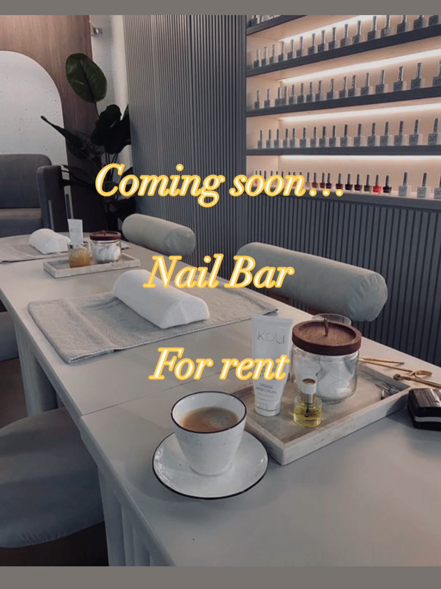 JOIN US
We are looking for a talented nail technician or technicians to join us in our busy salon .
Run your own business from your own stylish and modern new space in our building, and benefit from new guest referrals from our already loyal clientele .
Contact us for more info