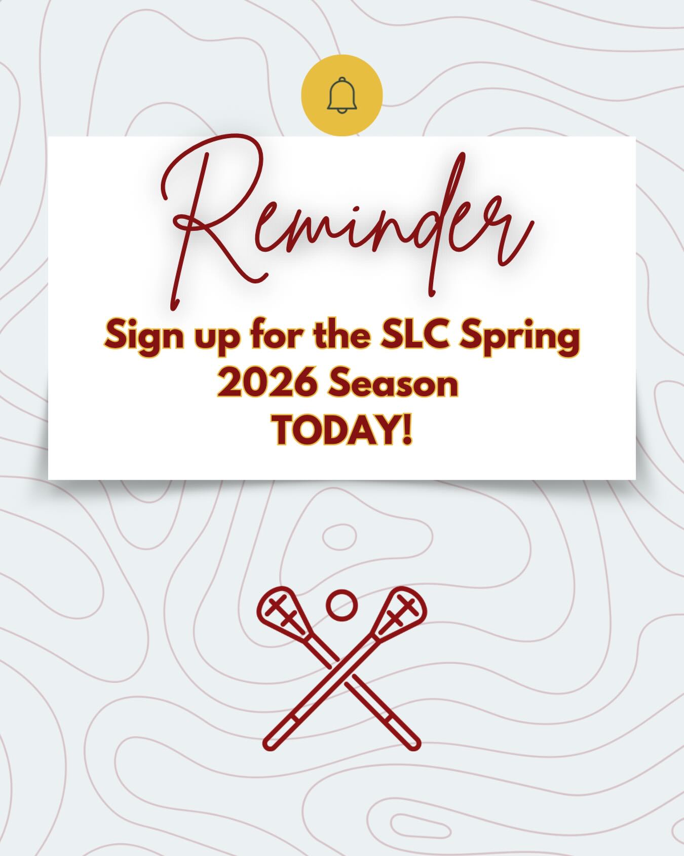 We know everyone is in ‘December mode’- but we’d love our laxers (new and old) to take a moment and sign up for Spring 2026! Lacrosse season will be upon us in the blink of an 👁️… the registration 🔗 is on our site: www.summitlacrosseclub.com and in our bio 😉