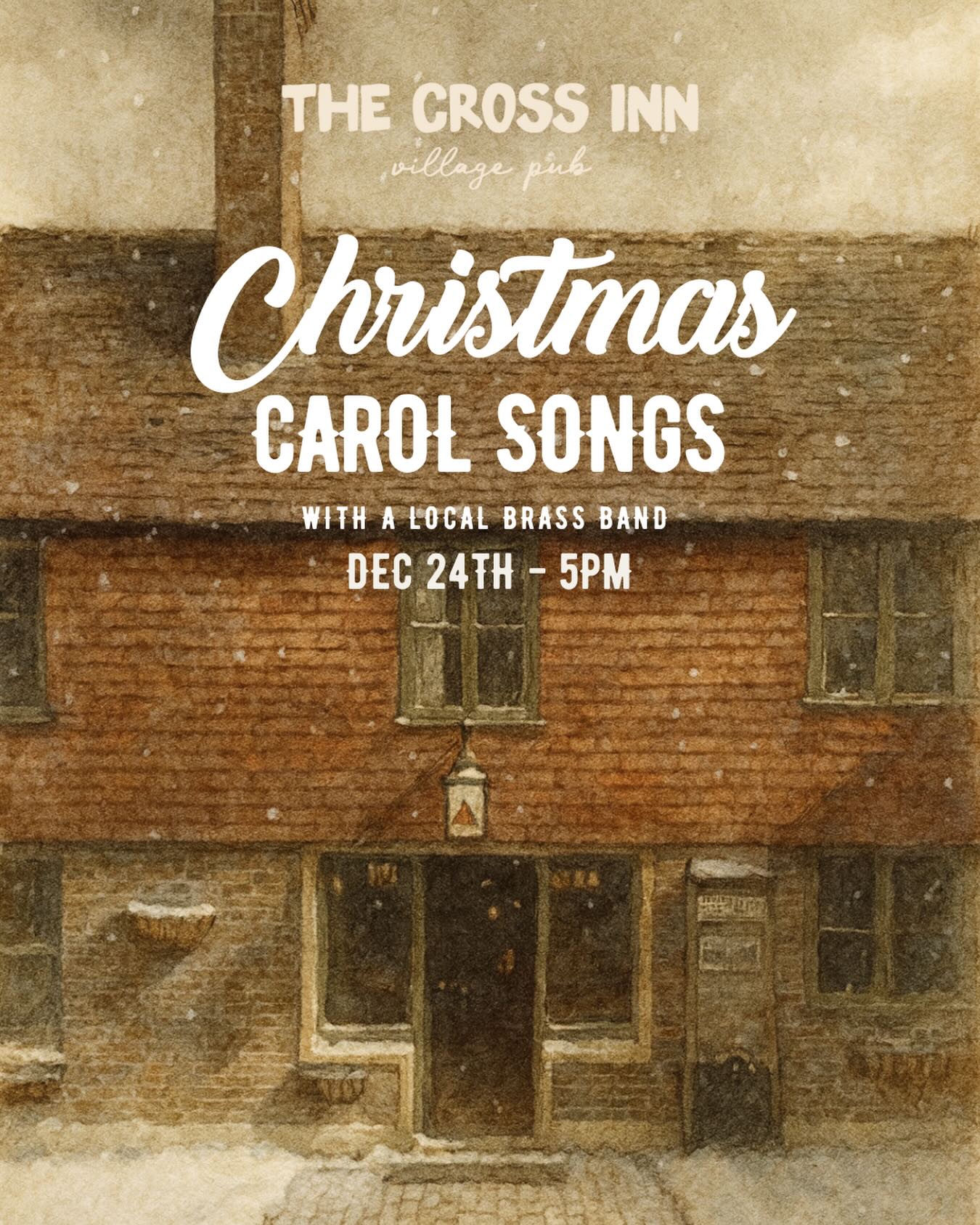 One for all the family, weโre really looking forward to our first Christmas here at The Cross ๐
Join us for an evening of carols with a brass band, great food and plenty of mulled wine from 5pm ๐บ
