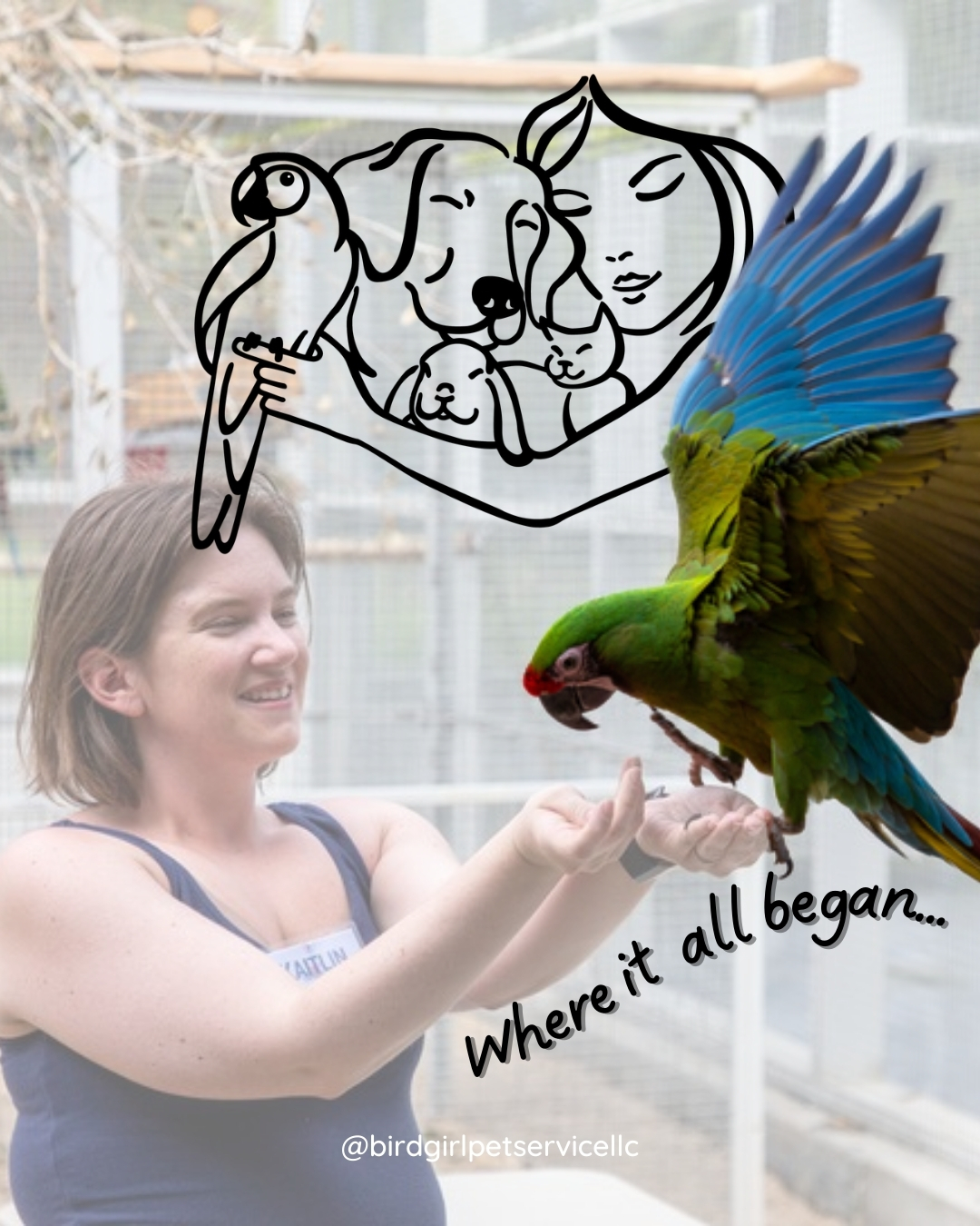 Every business has a beginning, and this month I’m sharing mine. 💚🐦
My brand new blog post The Story Behind Bird Girl Pet Services is officially live, and it takes you behind the scenes into how this little dream took flight.
From growing up surrounded by parrots…
to working alongside exotic veterinarians…
to realizing Long Island needed safer, specialized care for parrots, rabbits, reptiles, and small mammals…
This is the heart and why behind Bird Girl Pet Services.
If you’ve ever wondered how this journey started — or why exotic pet care means so much to me — you’ll love this one.
✨ Tap the link in my bio to read the full blog.
I can’t wait to share this part of the story with you.