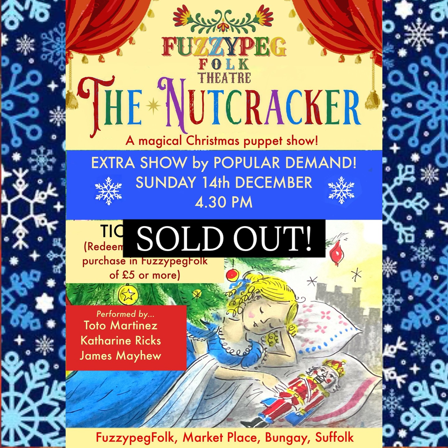 And just like that all the tickets have gone!