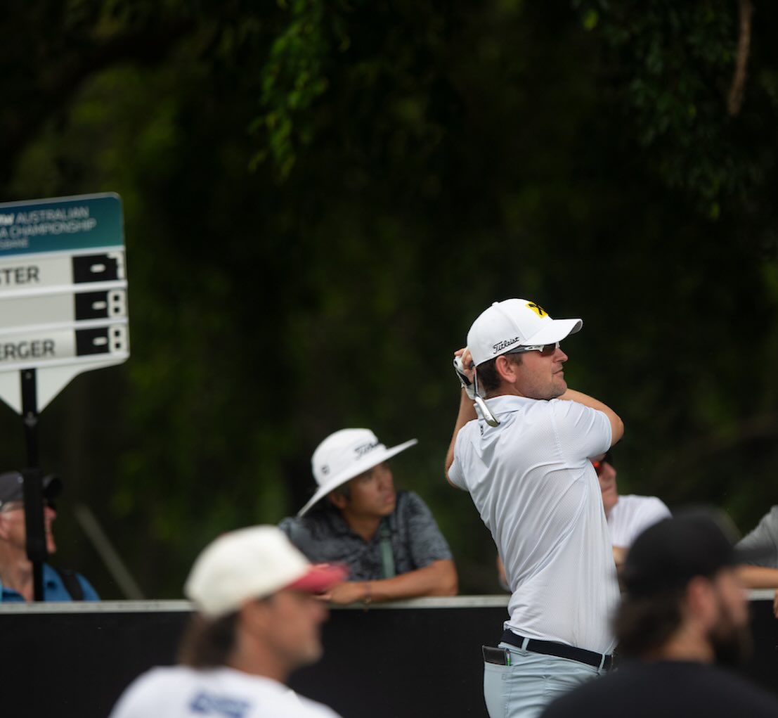 Solid Start to the new Season. Course got quite tricky today. Aussie fans were amazing as always and @royalqueenslandgolfclub a real treat!
Onwards to Melbourne!