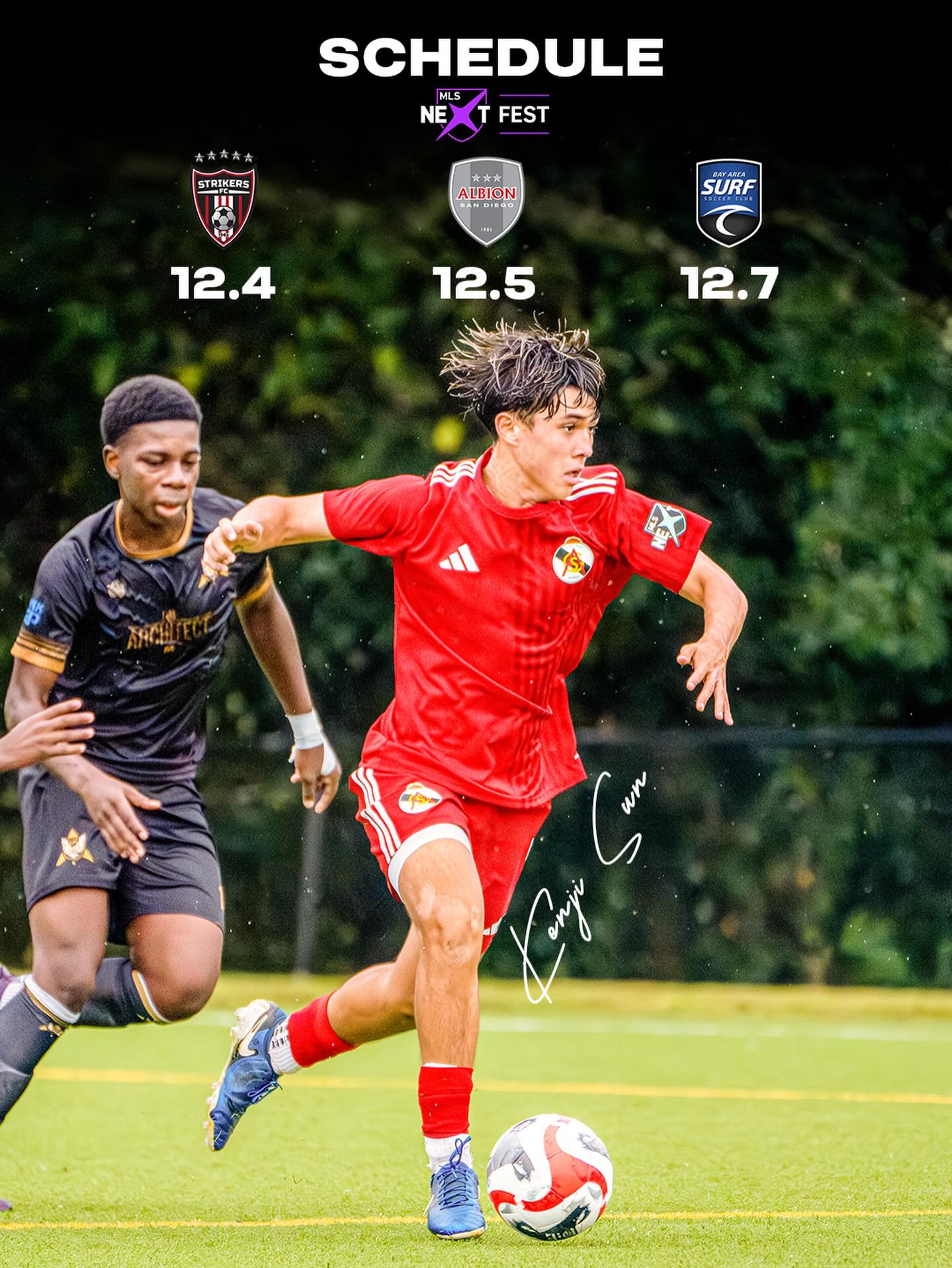 Just under a week left before we kick off in Arizona at MLS NEXT FEST! Looking forward to playing some top clubs from California.
GO ASG! More than a club.