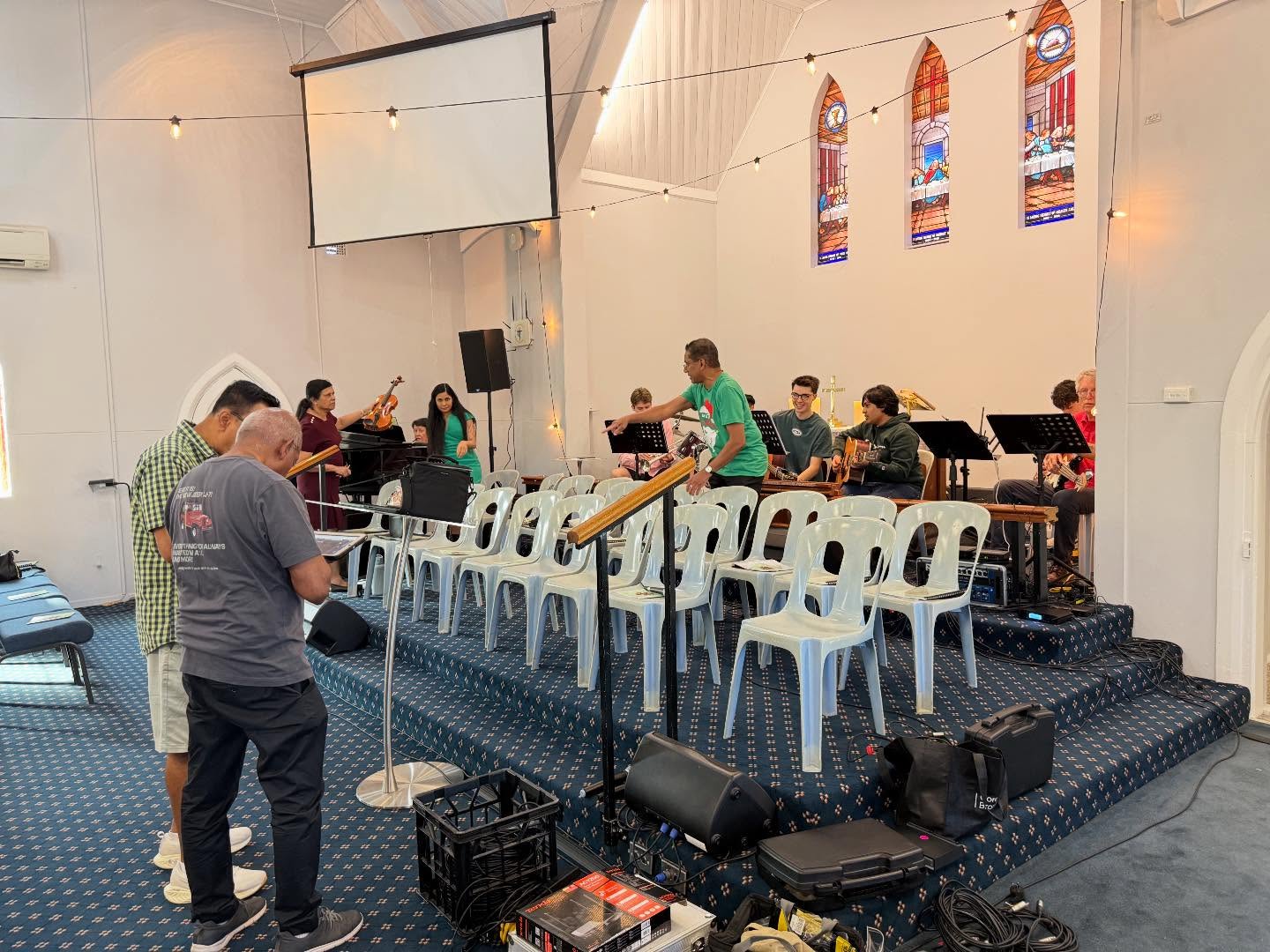 Huge thank you to our sound and music crew. You’re amazing and we appreciate all the work you have put into this event ❤️💚❤️💚