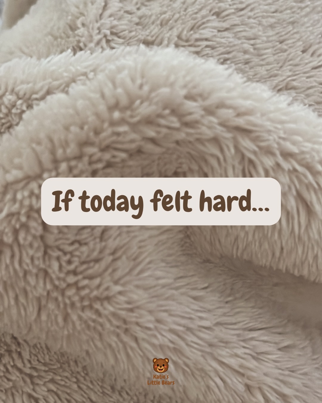 Some days feel heavier than others.
Not because you’re doing anything wrong —
but because you’re human, and parenting asks so much of you.
If today was “a lot,” you’re not alone.
You showed up. You cared. You tried.
And that really is enough. 💛
How was your day?
#gentleparenting #parentingwithconnection #parentingtools #emotionalregulationforkids #parentinghelp #playtherapist #mumlifeuk #katieslittlebears