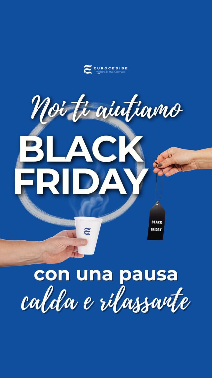 🖤 Black Friday vuol dire offerte, tanta fretta e tanto stress!
🛒 Mentre tu scorri tra sconti, mail e notifiche, Eurocedibe prepara per te una pausa calda che in pochi istanti trasforma lo shopping frenetico in un momento di relax.
Perché anche nei giorni più intensi, la pausa perfetta esiste.
Soprattutto, con noi! 😉
Vivila ogni giorno, direttamente nella tua azienda, con i distributori automatici Eurocedibe. ☕️✨
👉 Scopri le nostre soluzioni per le aree ristoro aziendali:
🌎 https://www.eurocedibe.it/miglioralatuagiornata
📞 800.943.011
📧 info@eurocedibe.it
#Eurocedibe #DistributoriAutomatici #DistributoriCaffè
black friday, shopping online, vendingitalia, distributori automatici, pausa in ufficio, area ristoro aziendale, venditori di distributori automatici, azienda di distributori automatici e di caffè