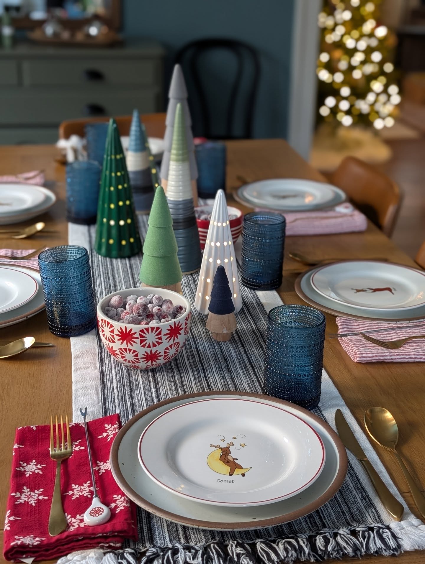 One of my favorite holiday traditions is hosting a fondue night. Cheese, festive tableware, and good friends - what could be better?!
What's one of your favorite holiday traditions? I'd love to know 🎄❤️