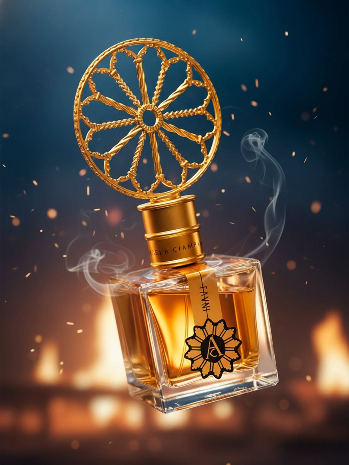 At night, the Faugni rise, illuminating Atri with their quiet fire. In that suspended moment between darkness and warmth, Fauni takes shape: a fragrance that reveals itself slowly, with an intimate richness that unfolds on the skin.
Its core is a handcrafted macerate of gardenia jasminoides, created over two months as fresh flowers arrive rhythmically with the winter days. Through cold immersion, the gardenia releases a depth that is tender yet powerful, luminous yet earthy.
Fauni embraces the poetry of transformation a scent that evolves, deepens, and softens with time, echoing the fragile beauty of fleeting encounters.
A fragrance that honors the ritual of beginnings and the quiet intensity of what grows in the shadows.
#AngelaCiampagna #Fauni #NichePerfume #ArtisanalPerfume #ExtraitDeParfum