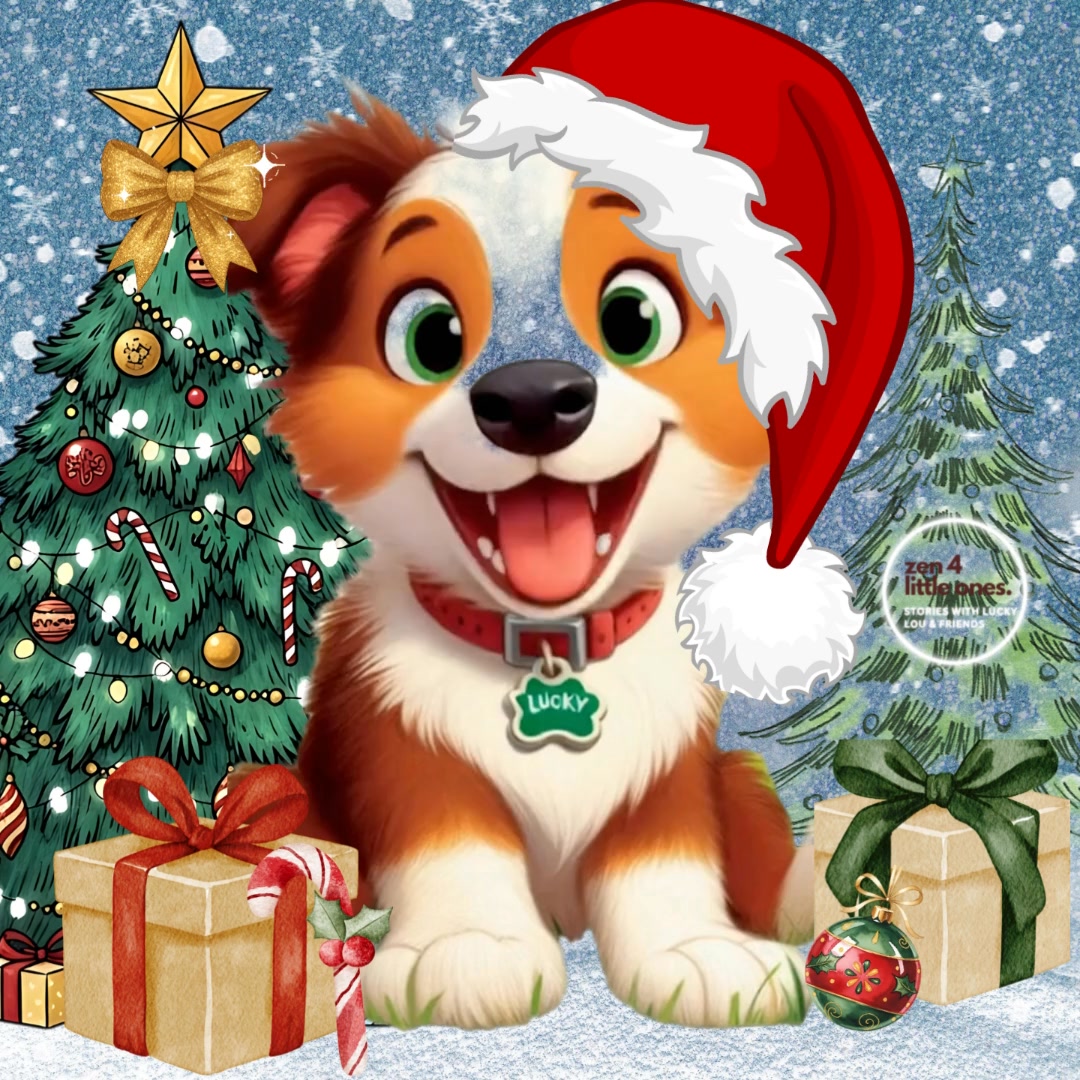 A message from Lucky Lou at Zen 4 Little Ones children's bedtime stories a zen4littleones.com