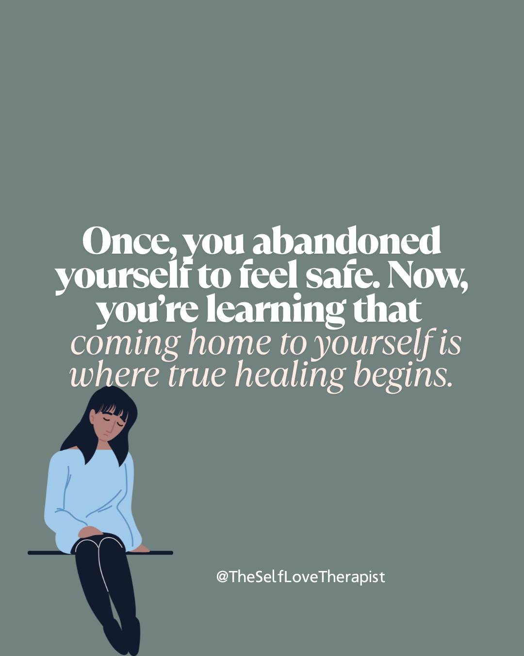 You’re not broken.
You were taught to turn away from yourself to survive. To quiet your needs so others could stay comfortable. To be strong when what you really needed was care. To hide parts of you that felt “too much.”
That wasn’t failure — it was adaptation. It kept you safe.
But survival is not the same as living.
Healing is about turning back toward yourself. Honouring the needs you silenced. Allowing your softness. Trusting your voice again.
Your sensitivity, your rage, your tenderness — they’re not flaws. They’re maps back to connection.
🖤 You don’t need to fix yourself. You need to come home to yourself.
📌 Save this as a reminder: you are not broken. You are becoming whole.
#YouAreNotBroken #HealingJourney #RelationalHealing #TraumaRecovery #SystemicHealing #InnerChildHealing #EmotionalHealing #RelationalTherapy #SelfCompassion #TheSelfLoveTherapist