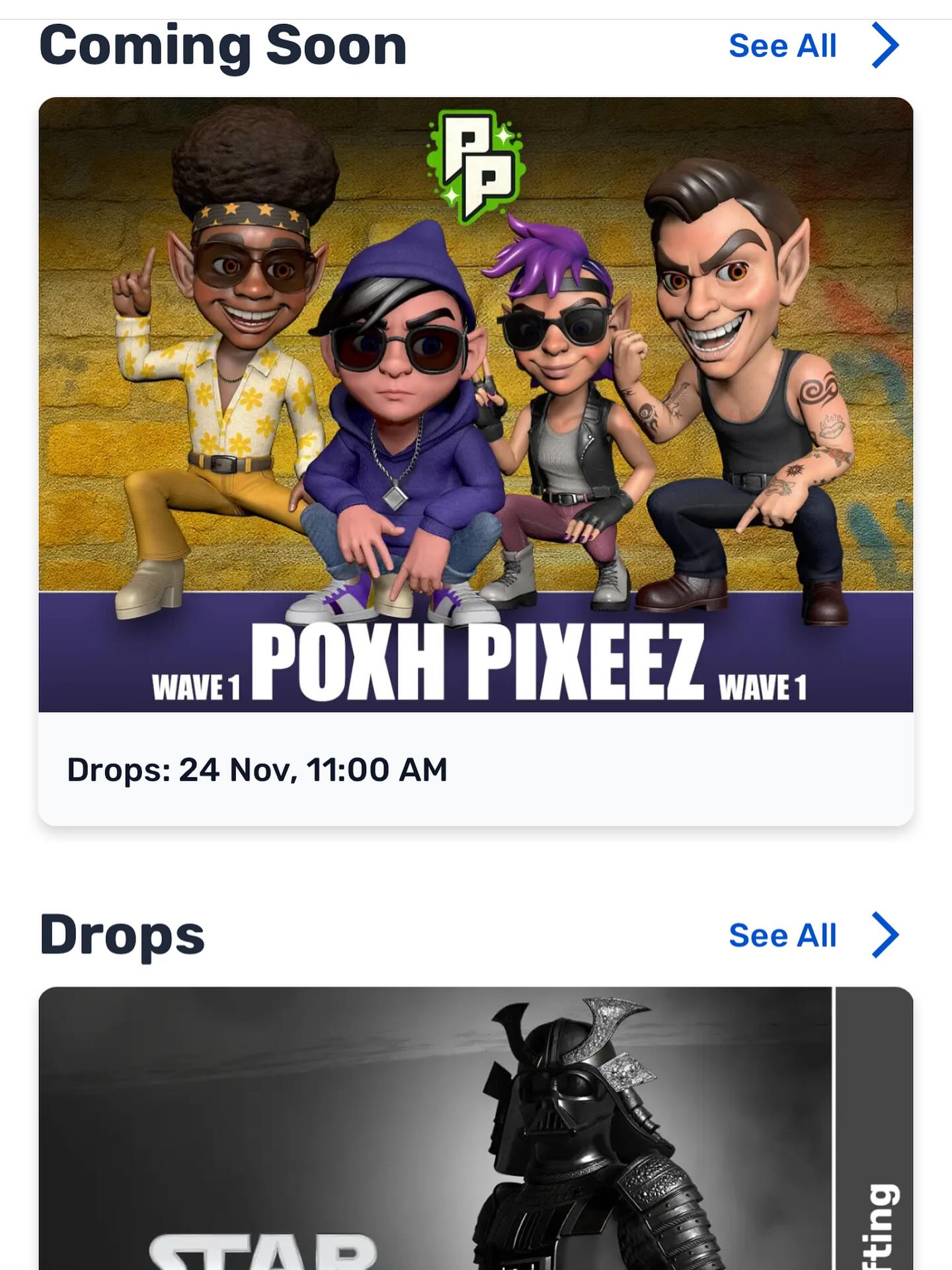 Dropping on VeVe in less than a 1/2 hour!!!!!!