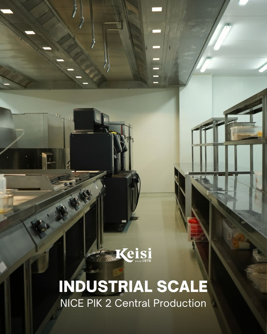 Built to operate at scale.
From high-capacity storage to streamlined production flow, every detail is designed to support efficiency, consistency, and long-term growth.
When your kitchen is ready to grow, your equipment should be too.
Find out more and consult with Keisi experts today.
#KeisiSince1978 #CommercialKitchen #FoodProduction #IndustrialKitchen #KitchenSolutions