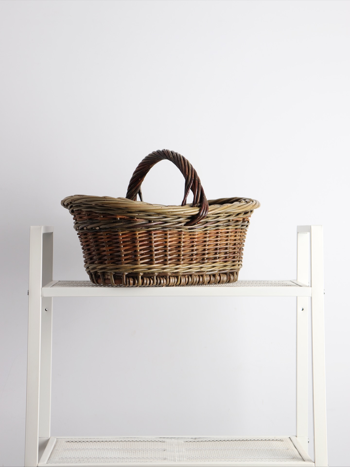 Oval flower basket from our recent shop drop.
Now sold, but I was really pleased with this one so I look forward to weaving more of them in time for spring.