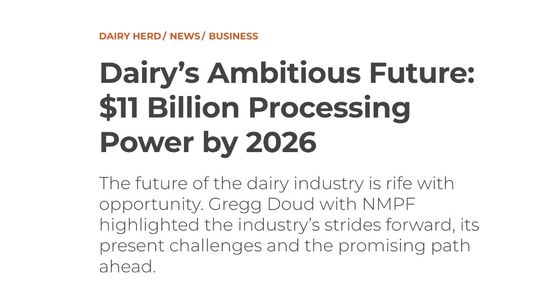 Big things are ahead for the dairy industry. New projections show the sector reaching 11 billion dollars by 2026, driven by innovation, global demand, and rising production capacity. We pay close attention to trends like this because dairy plays an important role in the Panhandle economy. Growth in this sector means stronger rural communities, more opportunities for producers, and a more resilient ag sector. Follow the link in our bio to read the full story from the Dairy Herd! #TheRANGE #PanhandleAg #Dairy