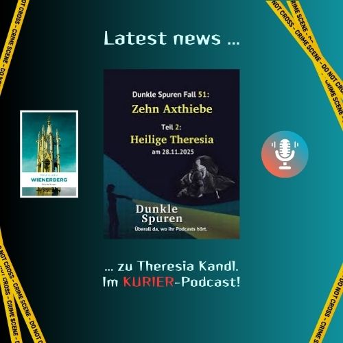 ... wenn die Realität den Krimi überholt ...
In meinem neuesten Krimi "Wienerberg" verarbeite ich auch das Schicksal von Theresia Kandl. Der "schönsten Mörderin von Wien", die 1809 als erste Frau öffentlich bei der Spinnerin am Kreuz gehenkt wurde.
Deren Fall prominent im Wiener Kriminalmuseum ausgestellt ist. Aber ... das Skelett, das in der Sammlung war ... stammt das WIRKLICH von Theresia? Hört selbst ...
https://kurier.at/podcasts/dunkle-spuren/dunkle-spuren-podcast-zehn-axthiebe-theresia-kandl/403105129
@emons_verlag