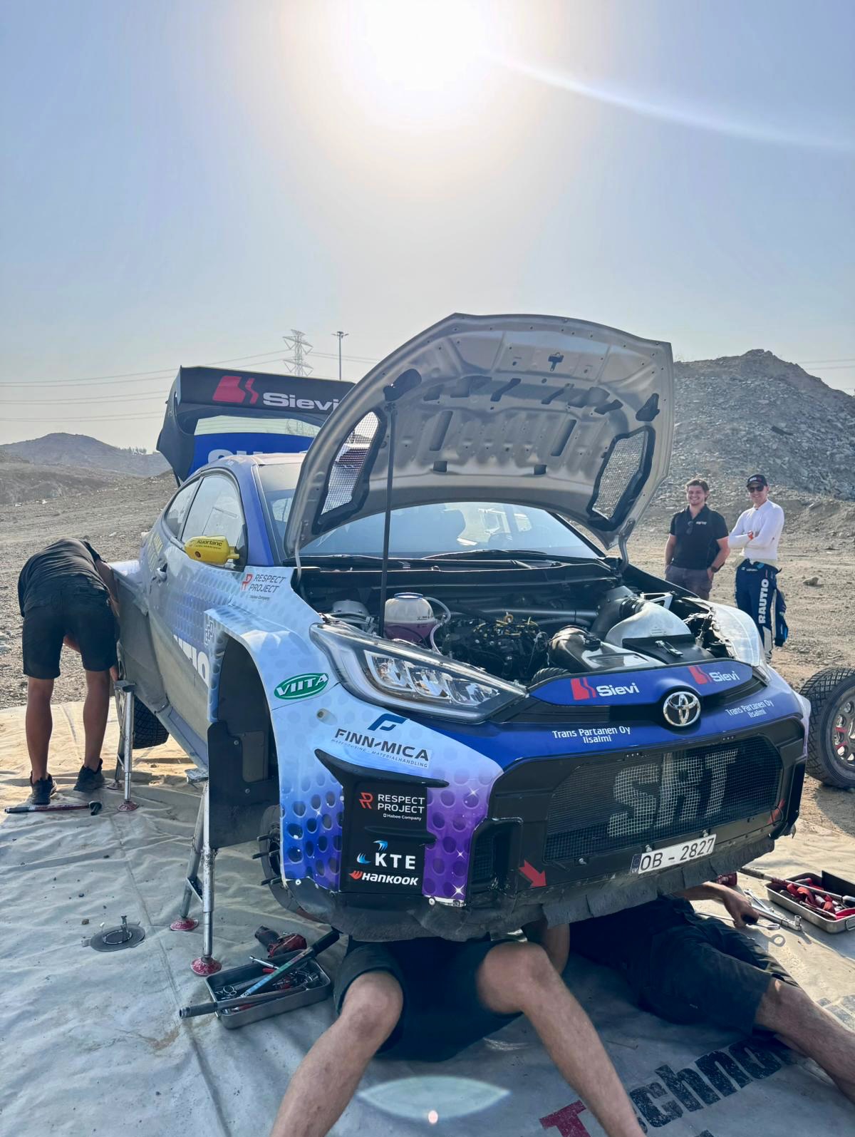 Testing in Saudi Arabia 🏜️
#SRT #SportsRacingTechnologies #SuspensionLaboratory #RautioMotorsport #RoopeKorhonen #Toyota #GRYaris #WRC #WRC2 #RallySaudiArabia