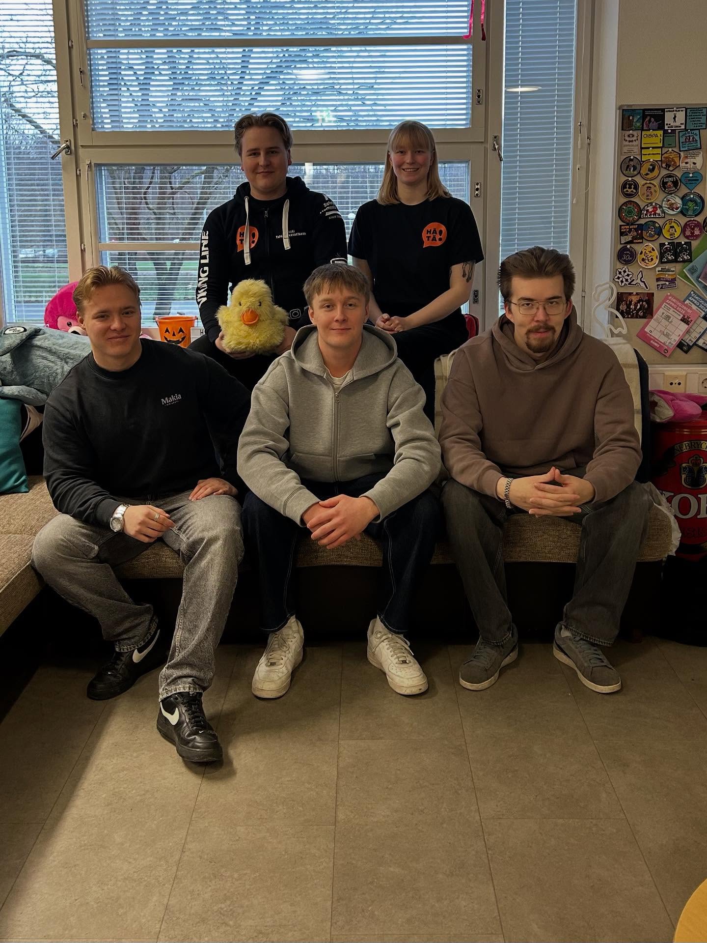 HÄTÄ ry:n sääntömääräinen syyskokous pidettiin 17.11. ja uusi hallitus vuodelle 2026 on valittu🧡
Puheenjohtaja: Lauri Erkinheimo
Hallituksen jäsenet:
Iida Kekki
Joel Alasmaa
Veeti Torkkel
Okko Porkka
Onnea ja menestystä uudelle hallitukselle tulevaan vuoteen!🫶