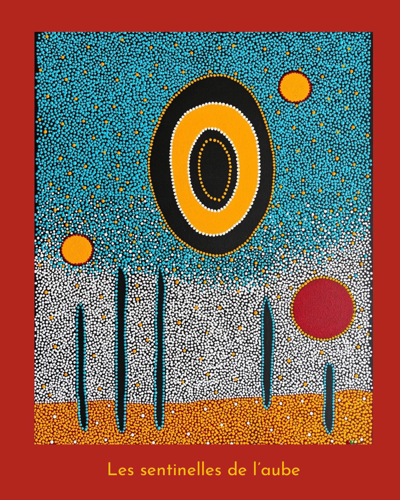 Juste le silence avant le bruit du monde… un instant de Promesse! Respirez, regardez l’horizon et lancez-vous! Laissez Les Sentinelles de l’Aube vous guider !
#peintureabstraitegeometrique #décorationmurale #arrworks #artnice #artitstefrancaise #pointillisme #ınstaart #artwork #artistinstagram