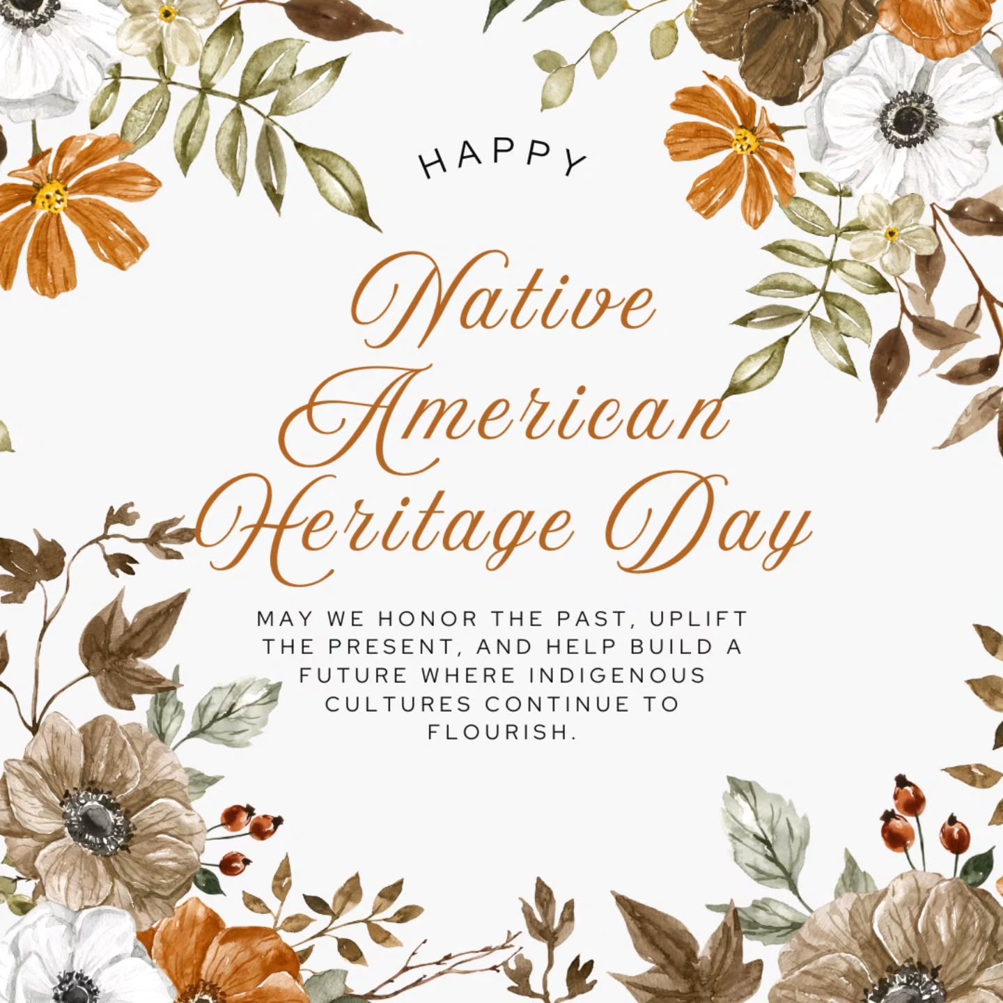 Happy Native American Heritage Day everyone!!!