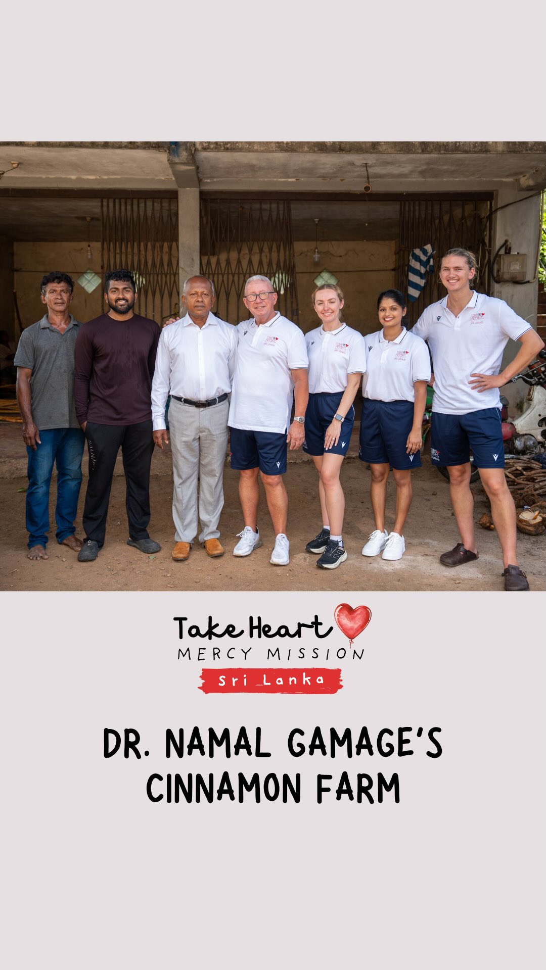 We were thrilled to explore Dr. Namal Gamage’s cinnamon farm during our most recent trip to Sri Lanka. Dr. Gamage — an esteemed Cardiothoracic Surgeon and valued friend of Take Heart Mercy Mission — welcomed our team, and his son Kalhara gave us a fascinating tour, showing us how cinnamon is grown and the process in which it is made into cinnamon sticks. Sri Lanka is famous for producing “true cinnamon,” which is considered some of the finest in the world.
👉 Head to our YouTube page via the link in our bio to watch the full farm tour and interview with Dr. Gamage.
#takeheartmercymission #srilanka #cinnamonfarm #medicalmission #savinglittlehearts #community #makingadifference