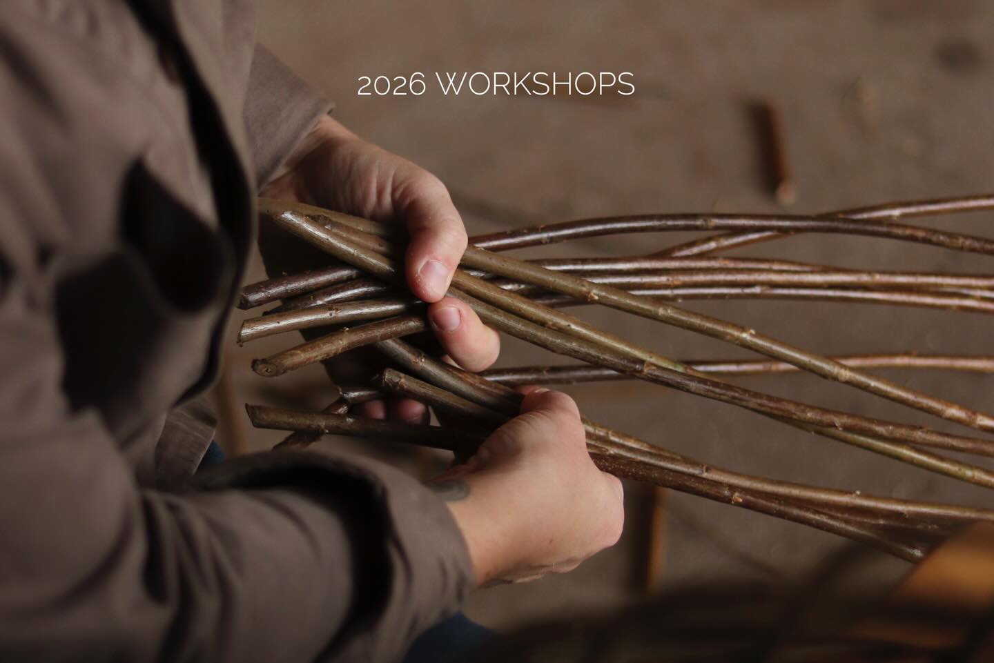 We are pleased to announce that bookings are now open for our full range of basketry workshops for 2026.
If you would like to explore the courses in more detail, you can find a link in our profile.
Many thanks,
Sarah & Marcus 🌿