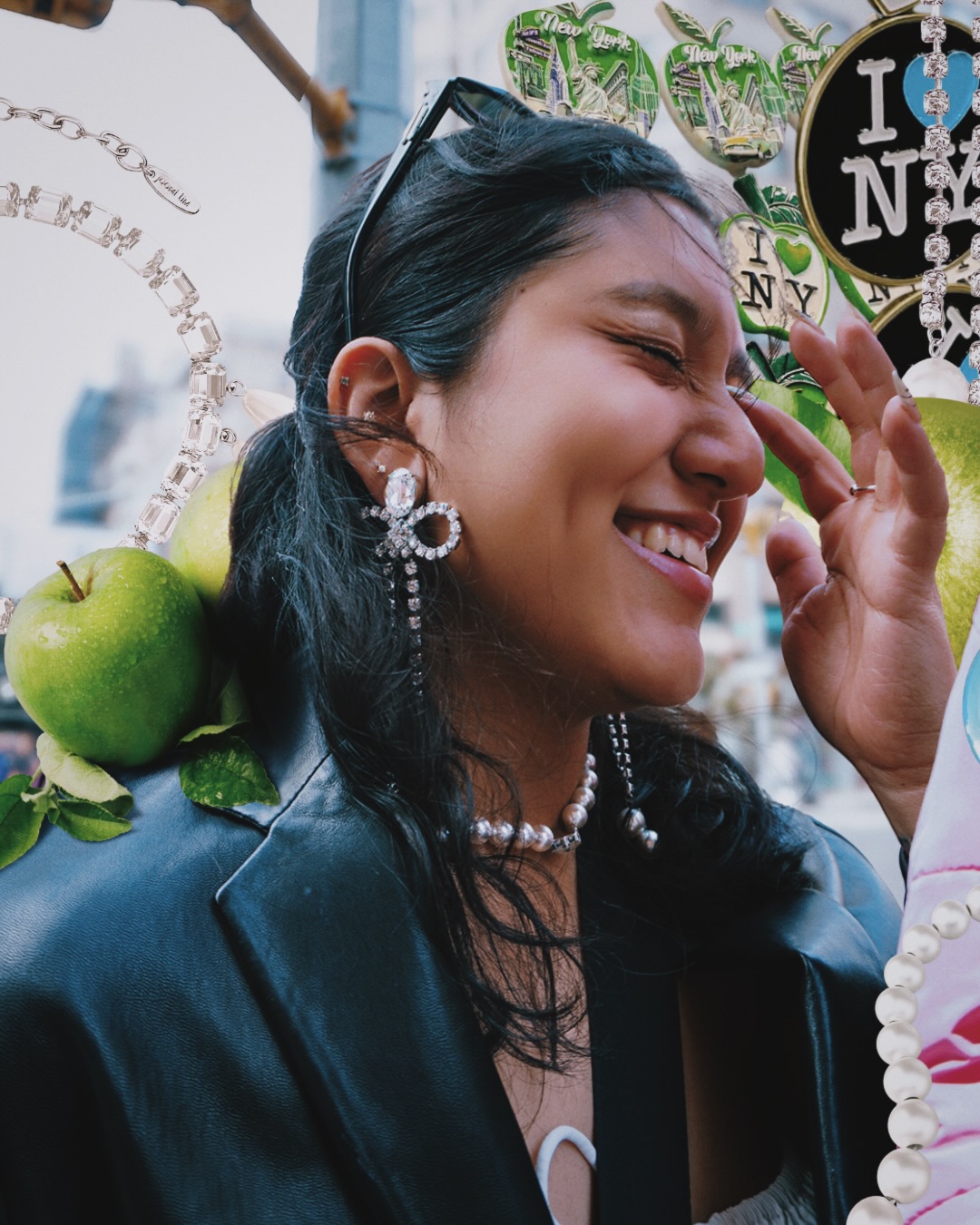 I 💌 NY & @joomilim 💎🍏
models @maehwa16 @alexis__eli
images by @breatheableart
collage + treatment by @beccaroo24