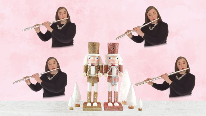 I have a teeny tiny little Nutcracker obsession. 🎄 Here's the overture for a little Tuesday afternoon treat! #jollyfluteadvent2025 #nutcracker #flutequartet #flutemusic #christmasmusic #adventcalendar