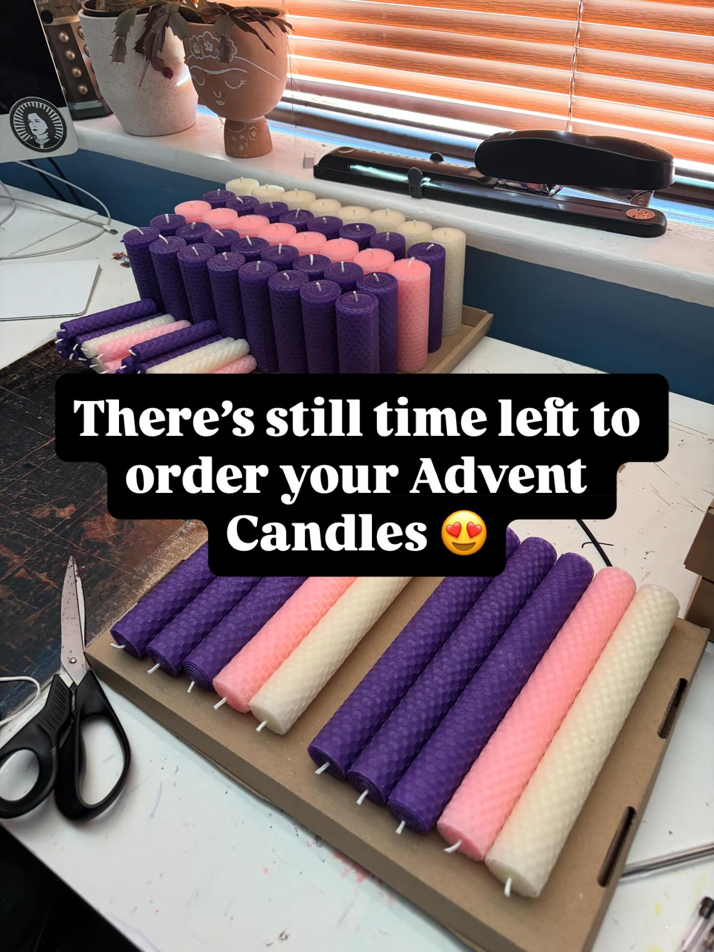 ✨ The countdown to the festive season has begun, but there’s still time to get your hand-rolled beeswax Advent candles! 🕯️ Whether you’re lighting each candle in peaceful anticipation or gifting a little glow to someone special, our candles will make each day of Advent magical. Order now to receive them in time! 🎄✨
#AdventCandles #BeeswaxCandles #HandRolled #HolidayMagic #CountdownToChristmas #phoenixcandlecompany #beeswaxadventcandles