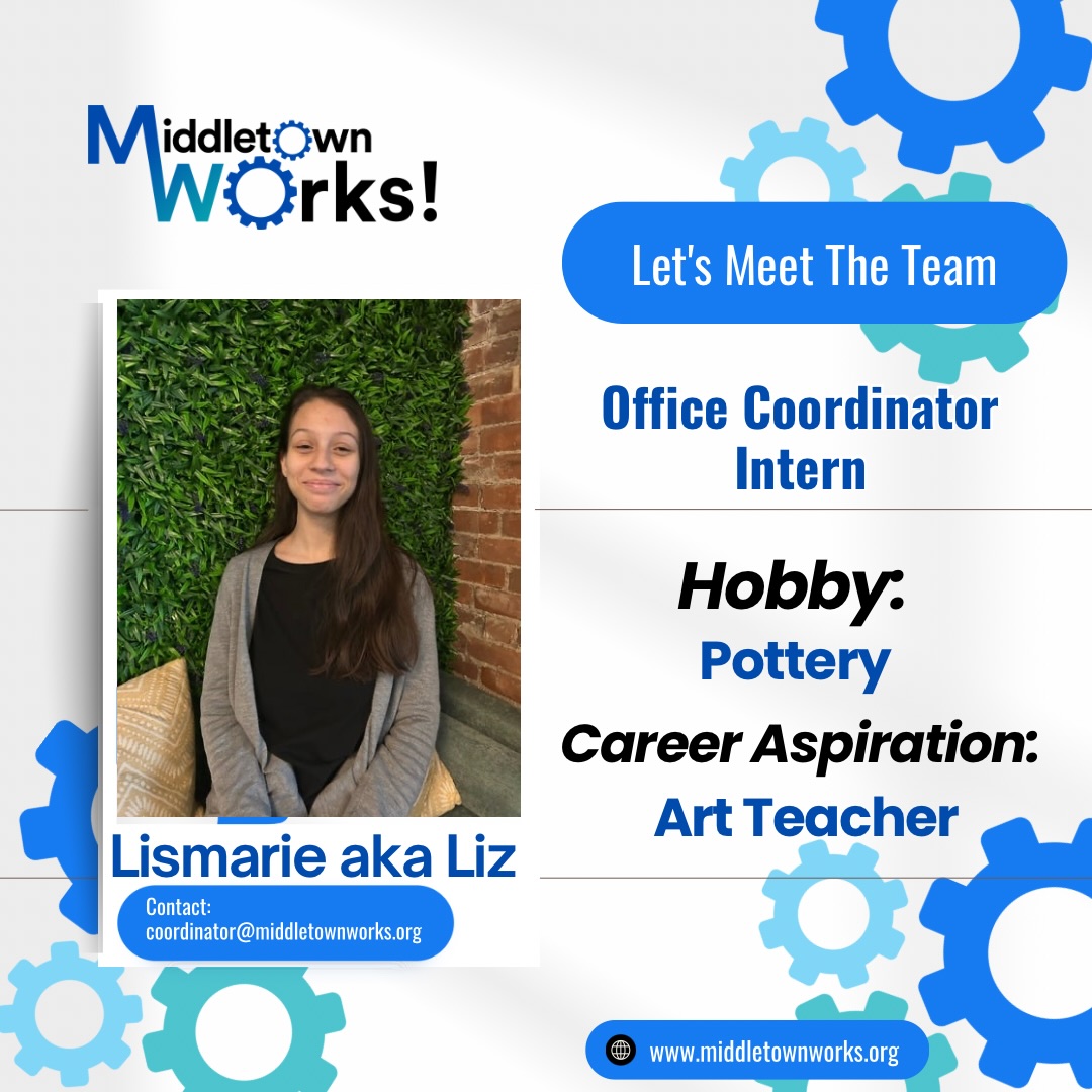 ‼️Good News‼️
Meet our newest team member Lismarie!
Liz comes to us through a partnership with @middletownadulteducation and @coabehq to create job opportunities and career pathways for students. It’s been a week and Liz has already dived into her role. From emails, to resources and HOT COCOA 😂😂😂
Welcome aboard Liz!!
.
.
#ThisIsCommunity #WorkforceDevelopment #CareerPathways #AdultEducation