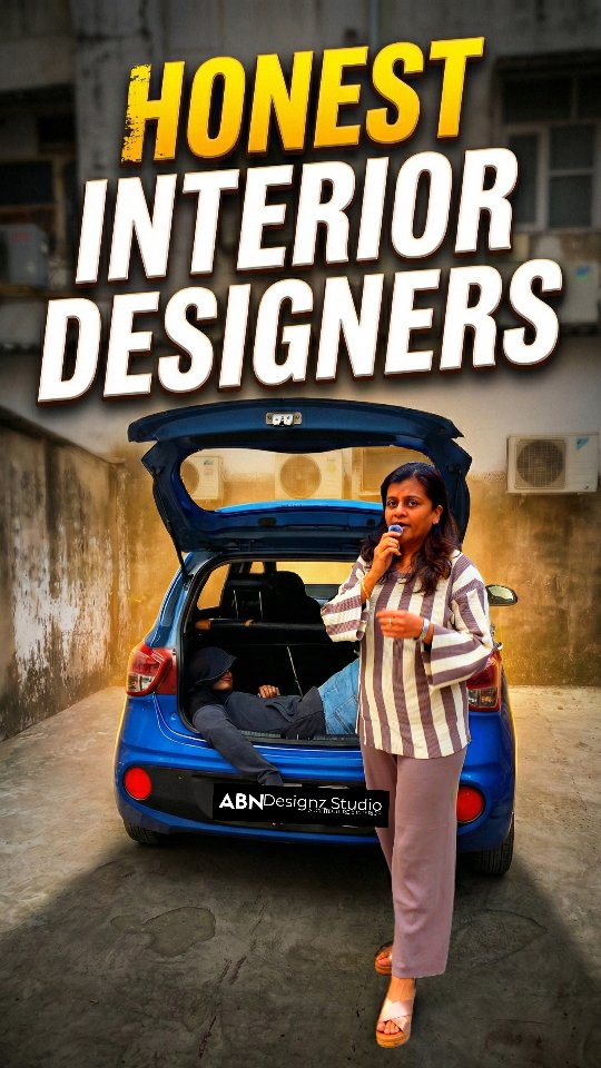 "Interior designing isn't just about creativity, it's war out there! ⚔️ And let's just say… the friend who went with someone else also went missing. 🤫🚗
#InteriorDesignLife #SiteStories #ABNDesignzStudio #funny #reel
