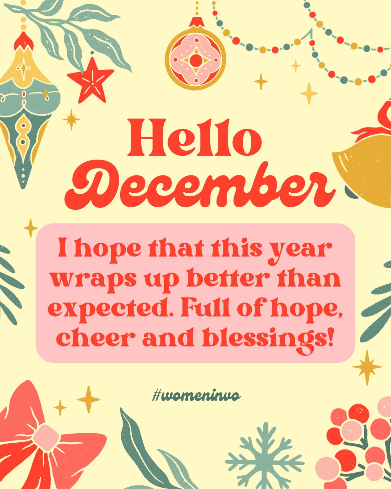 Wishing you the best this December! Might I remind you that you’re the best! 💕✨
•
•
•
•
•
#womeninvo #vo #voiceover #voiceoveractor #voiceoveractress #voactor #voartist #voice #voiceovernetwork #voiceovercasting #boothie #vobooth #wehearyou #audio #voiceactor #networking #actress #dubbing #animation #locutor #actorslife #voiceactorsofinstagram #voiceoveragency #voiceoverchallenge