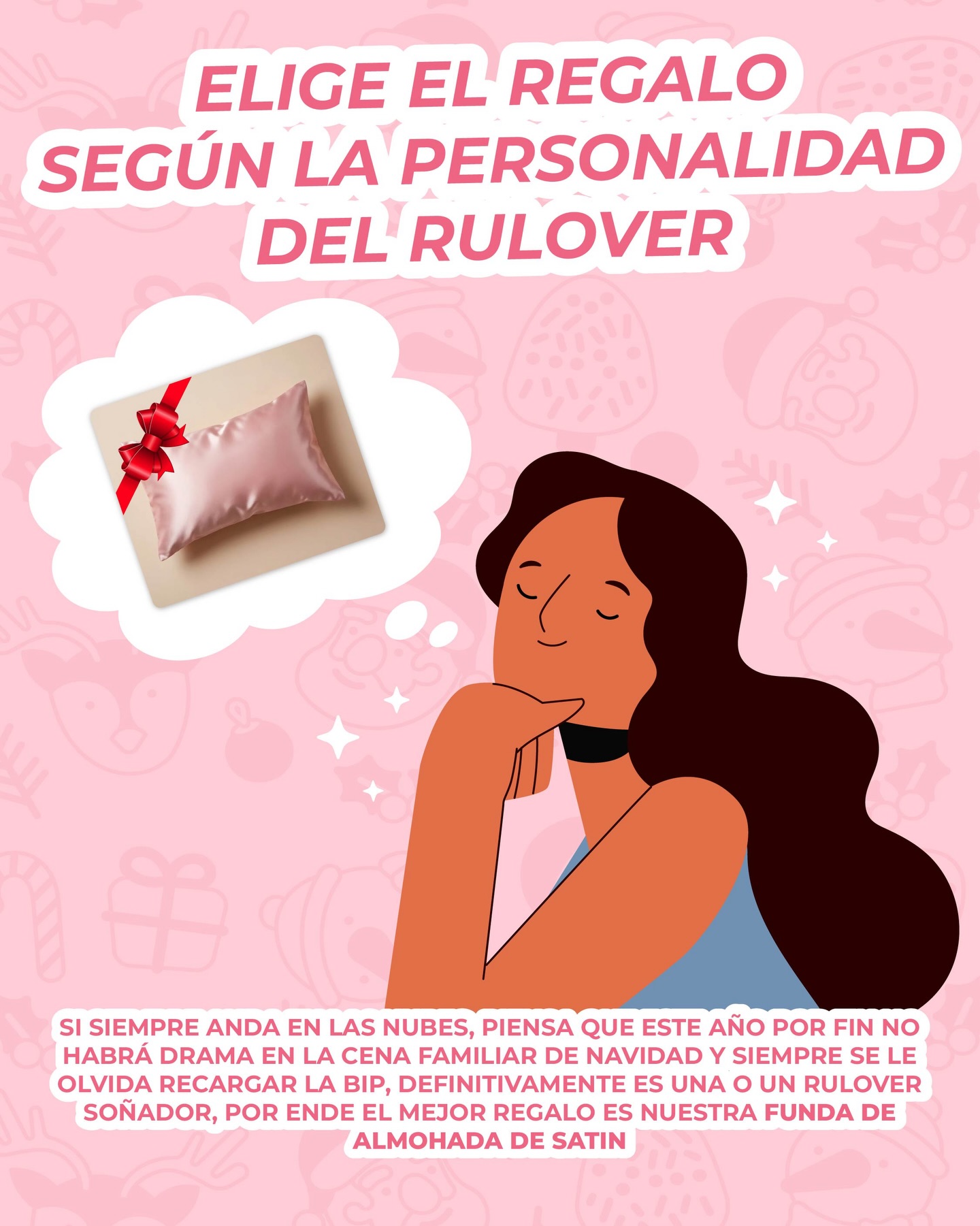 Si quieres darle un regalo a una o un Rulover y no sabes qué, tranqui aquí te damos un listado de lo que puedes obsequiarle según su personalidad.Y si eres Rulover y te sientes identificad@, confirma o descarta nuestras recomendaciones en los comentarios.Pd: todas las opciones las puedes encontrar en nuestra página web www.rulosshop.com con envío gratis a Chile, Colombia, México y Brasil.#Rulosshop #Afro #WavyHair #CurlyHair