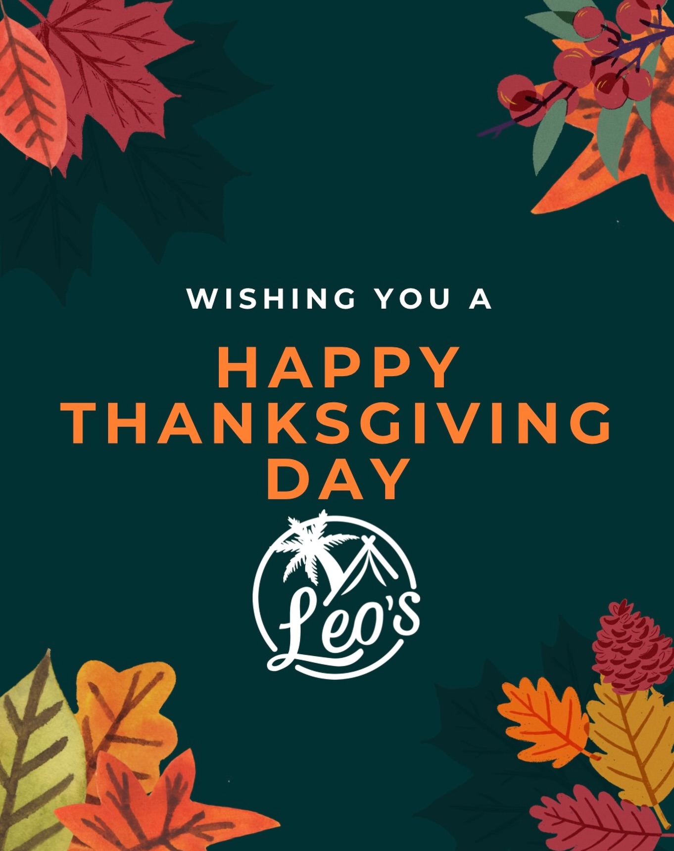 Happy Thanksgiving from paradise at Leo’s Campground!
Thank you to all our wonderful guests who bring life, laughter, and good energy to our little corner of Key West. Wishing you sunshine, gratitude, and a beautiful holiday. 🌞🌴🦃 #leoskeywestcampground #happythanksgivng #rvliving