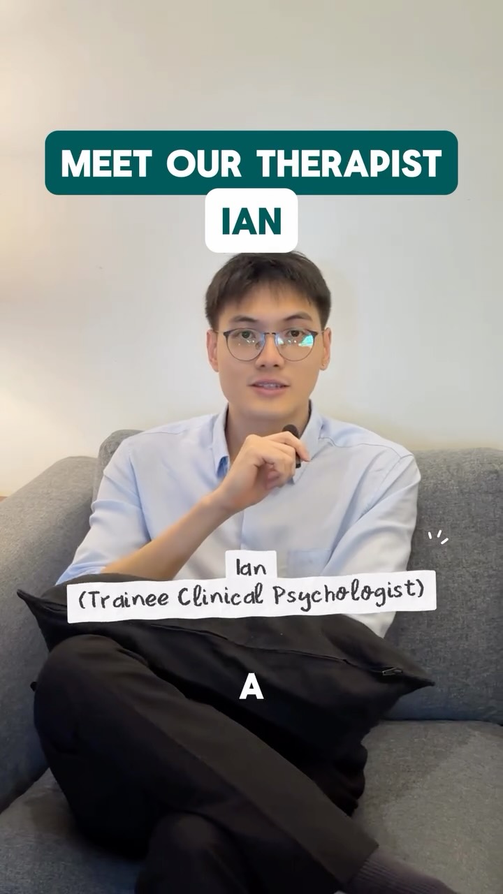 Say hi to Ian, our Trainee Clinical Psychologist✨
He’s here to support you through anxiety, stress, relationships, and healing from past hurts. Book a session with Ian today via link in bio!
#therapy #therapymalaysia #mentalhealth