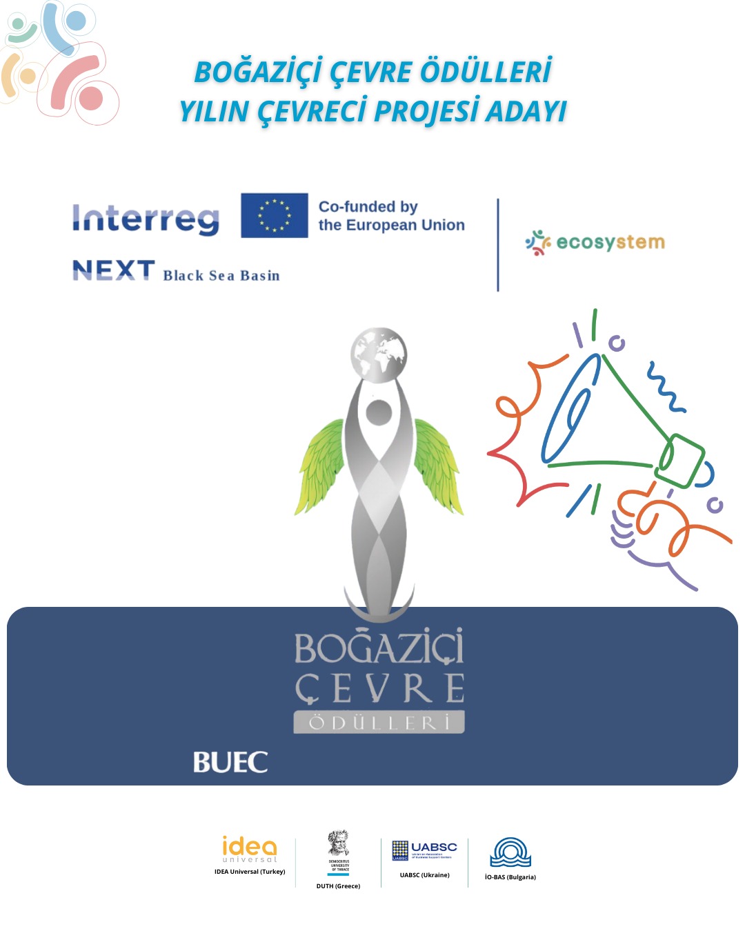 EcosySTEM Projesi, ses getirmeye devam ediyor! Bu yıl, 5. kez düzenlenen alanında en prestijli ödüllerden Boğaziçi Çevre Ödülleri’nde “Yılın Çevreci Projesi” dalında aday gösterildi. ✨
Oylama 10 Aralık 2025 tarihine kadar devam ediyor. Aşağıdaki linkten siz de oylamaya katılıp EcosySTEM’e destek olabilirsiniz! 🎖️
https://buec.com.tr/yilincevrecileri
#EcosySTEM #IDEAUniversal #ÇevreEğitimi #STEM #Sürdürülebilirlik #Kadıköy #ÇocuklarİçinBilim #EğitimMerkezi #AvrupaBirliğiBaşkanlığı #blackseabasin #rasimpasamuhtarligi #kadikoybelediyesi #interregnext #interregnextbsb #avrupabirliğibaşkanlığı #avrupabirliğiprojesi #ecosystemhub #stemeducation #robotik #kadıköyçevrefestivali #kadıköybelediyesi #geleceginekoliderleri #ekoliderler #blackseabasin #enviromentaleducation #çevrefarkındalığı #kadıköy #yeldeğirmenimahallesi #boğaziçiçevreödülleri #boğaziçi #bogaziciuniversitesi