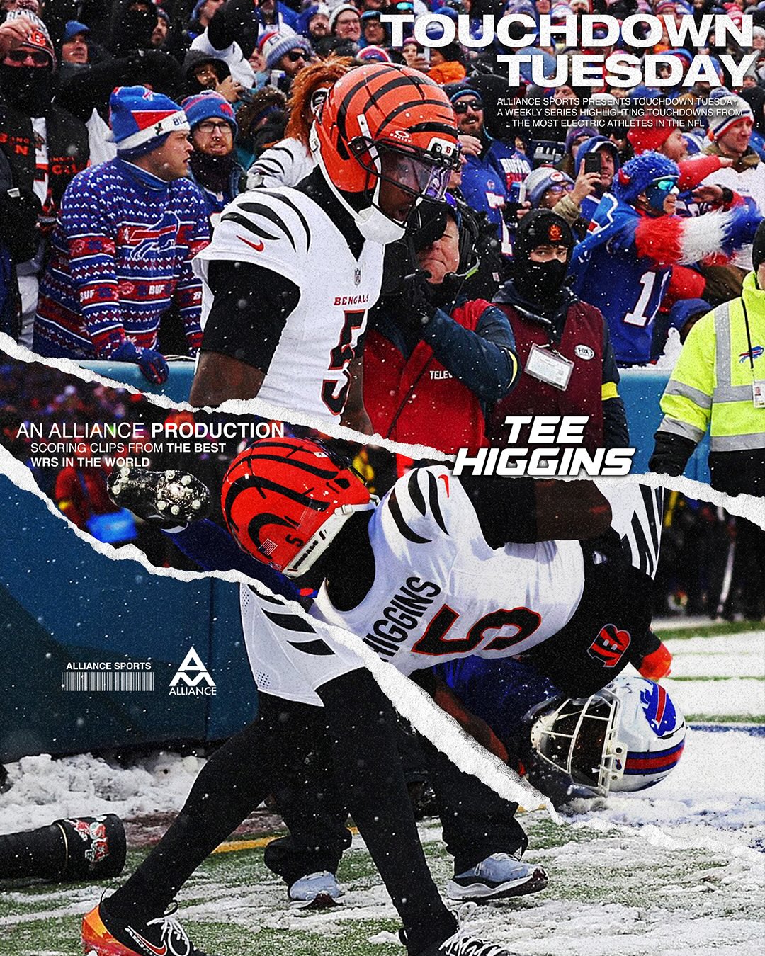 2 TDs for @teehiggins 🔥 #TouchdownTuesday