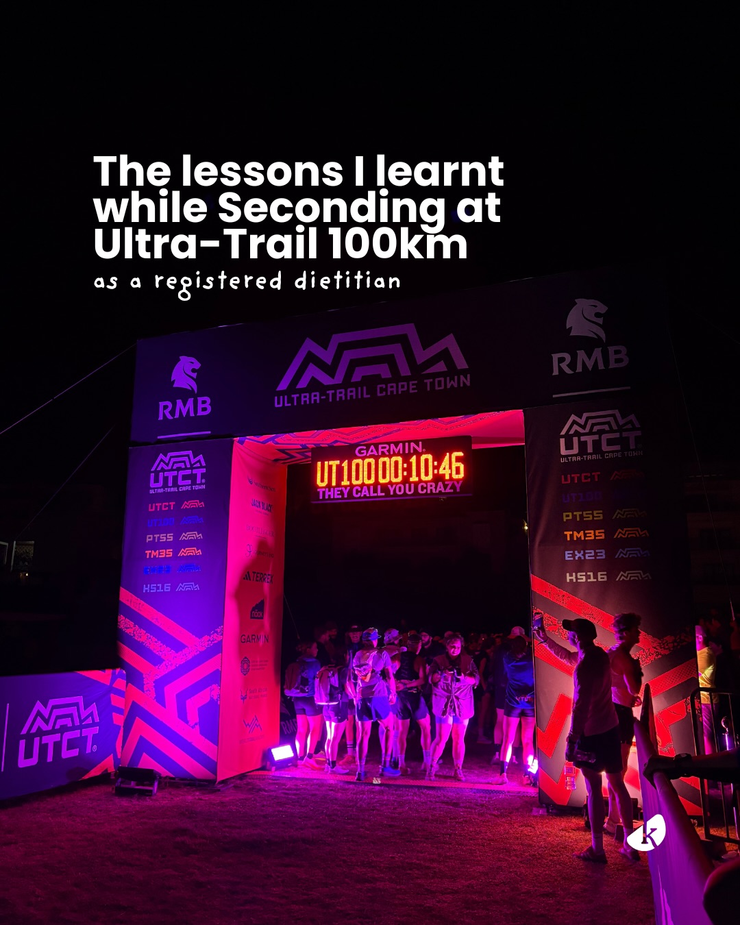 I’m honestly still not over this weekend… ⛰️⚡️
Seconding at an UTCT 100km was one of the most emotional, humbling and eye-opening experiences!
You see so much out there, the heat, the exhaustion, the fuelling struggles, the gut issues, the mental battles, the tiny moments where things almost fall apart and then somehow come back together.
You realise quickly that ultras aren’t just about running… they’re about planning, pacing, nutrition, weather, mindset, and a whole lot of heart.
I have so, so much respect for every single runner who started and an even bigger congratulations to those who finished. 🤝🌟
