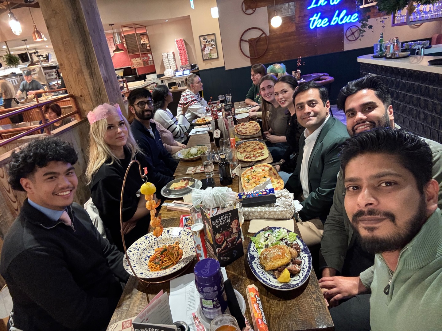 A night of gifts, good energy, and even better company. Secret Santa done right! ๐โจ