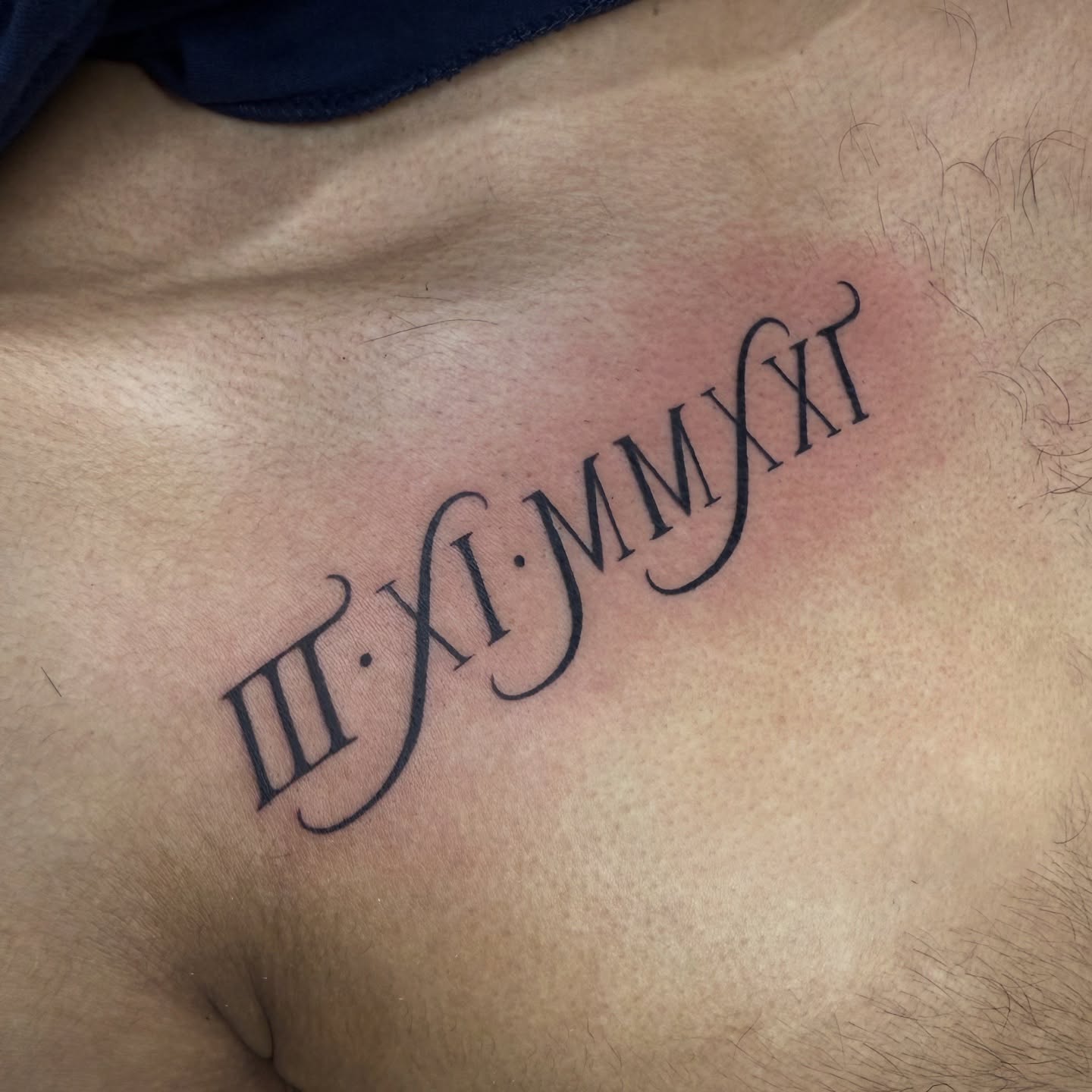 Recent Roman numerals by Mia
@tatcatmia
To book with Mia, request an appointment at
TitanTattooNashville.com