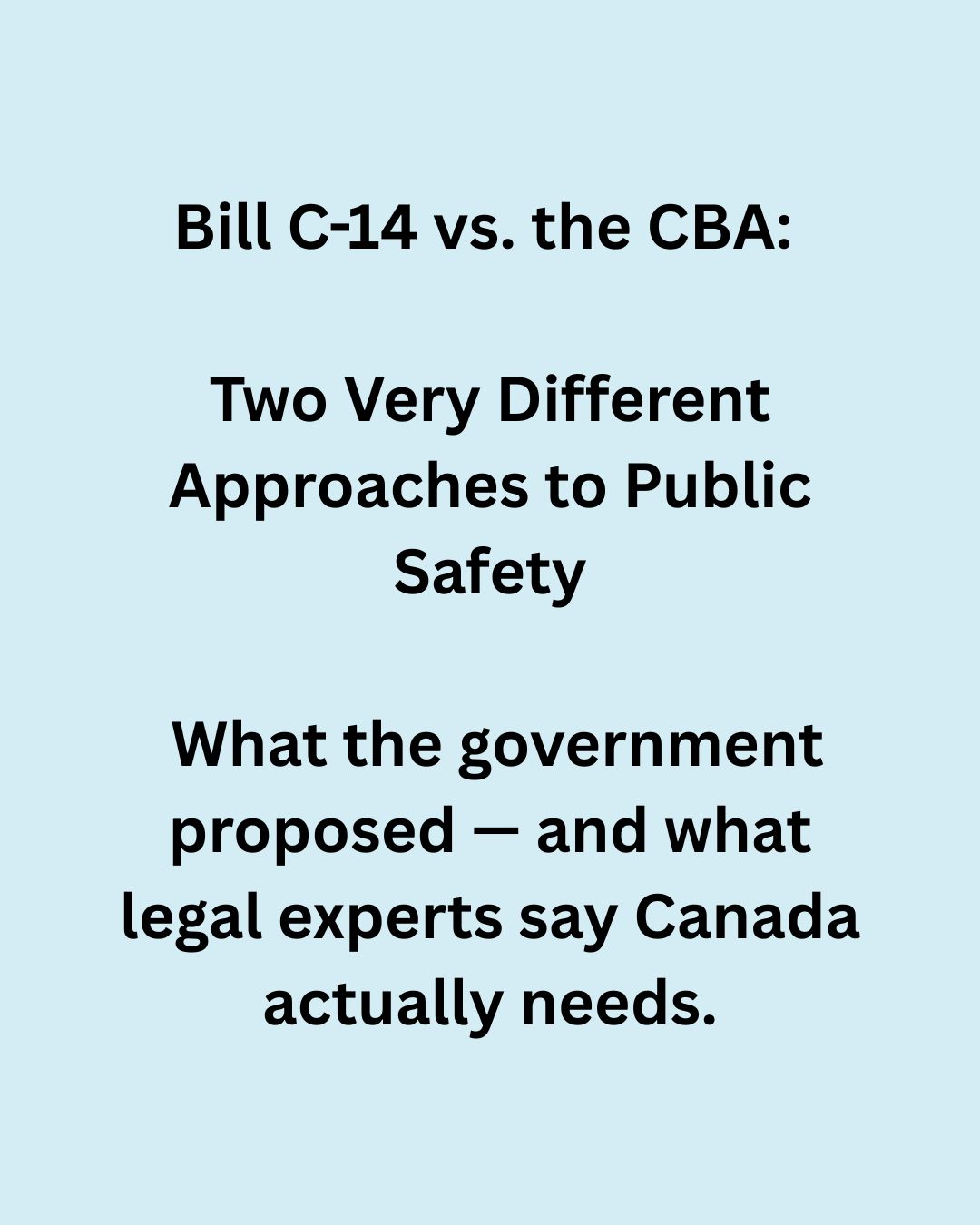 On October 23, 2025, Canada’s Justice Minister Sean Fraser introduced Bill C-14, a sweeping bail and sentencing reform package.
But legal experts — including the Canadian Bar Association — say these changes won’t make communities safer and may actually jail more innocent people.
This slideshow breaks down what the government is proposing, what the CBA recommended instead, and why evidence-based reform matters now more than ever.
Source: https://nationalmagazine.ca/en-ca/articles/law/hot-topics-in-law/2025/proposed-bail-reforms-will-imprison-innocent-people